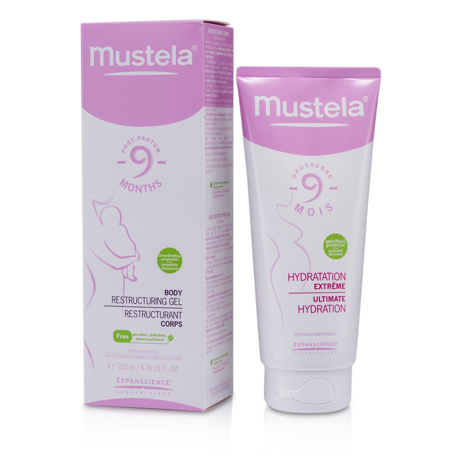 Mustela Post Partum Восстанавливающий Гель для Тела 200ml/6.76oz