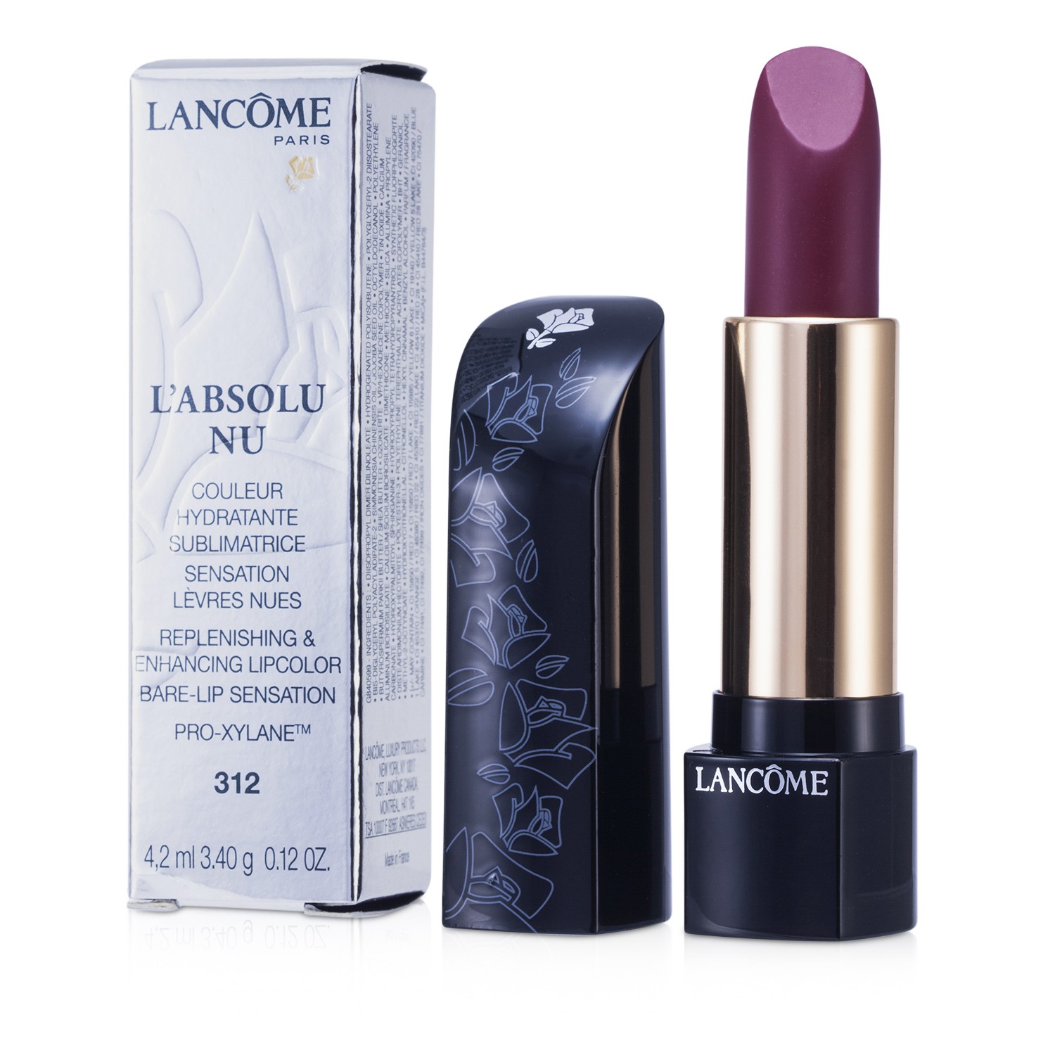Lancome L'Absolu Nu Pintalabios Volumen y Mejorador 4.2ml/0.12oz