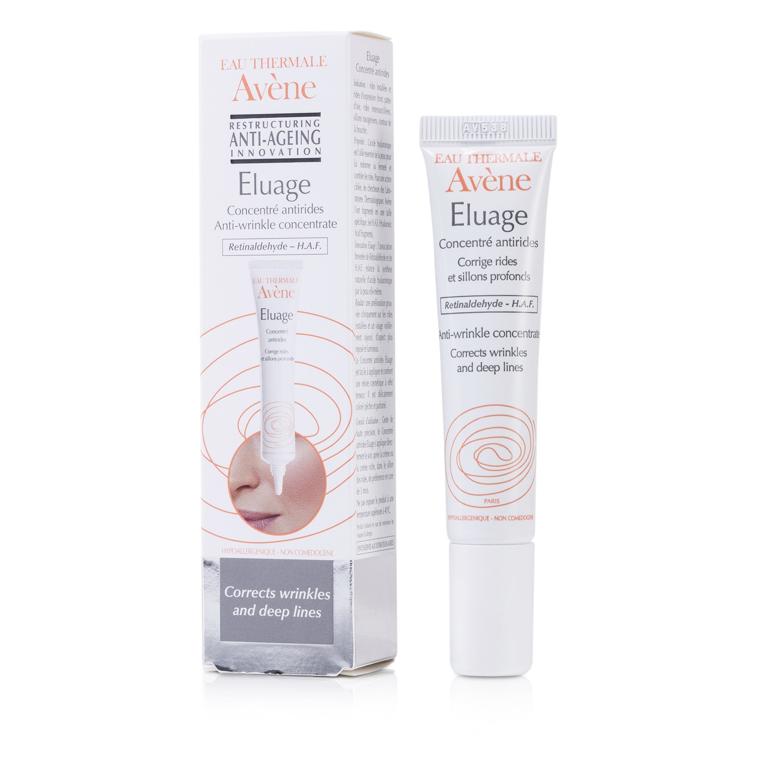 Avene Eluage Anti-Wrinkle Concentrate 15ml/0.5oz