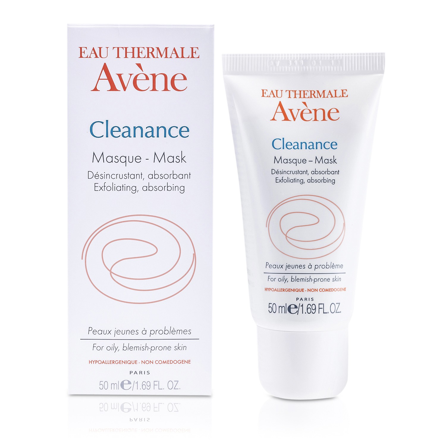Avene Cleanance Exfoliating & Absorbing Mask (For Oily & Blemish-Prone Skin) 50ml/1.69oz
