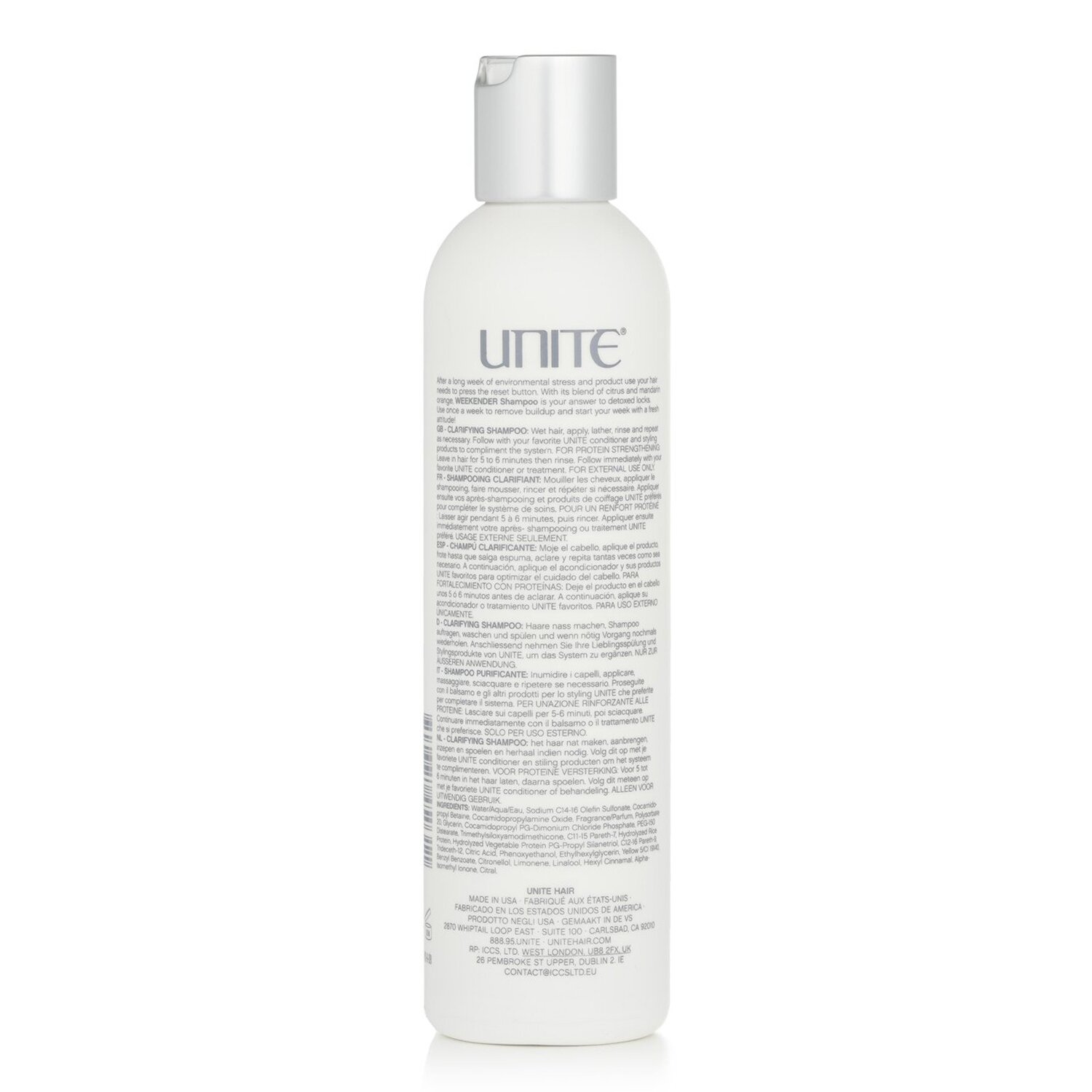 Unite Weekender Shampoo (Clarifying) 236ml/8oz