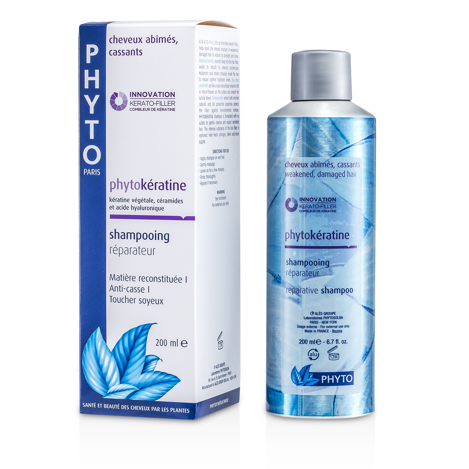 Phyto Phytokeratine Champú Reparador 200ml/6.7oz