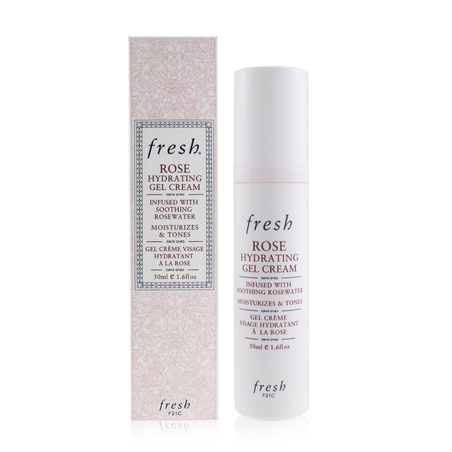 Fresh Różany nawilżający krem-żel do twarzy Rose Hydrating Gel Cream 50ml/1.7oz