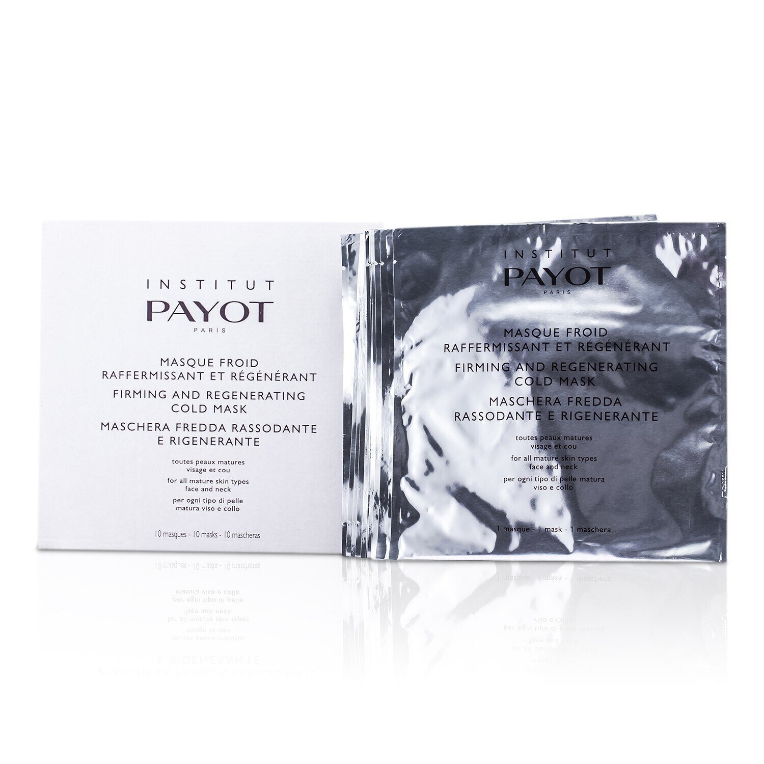 Payot Ujędrniająca i regenerująca maseczka do twarzy Firming And Regenerating Cold Mask 10 sztuk
