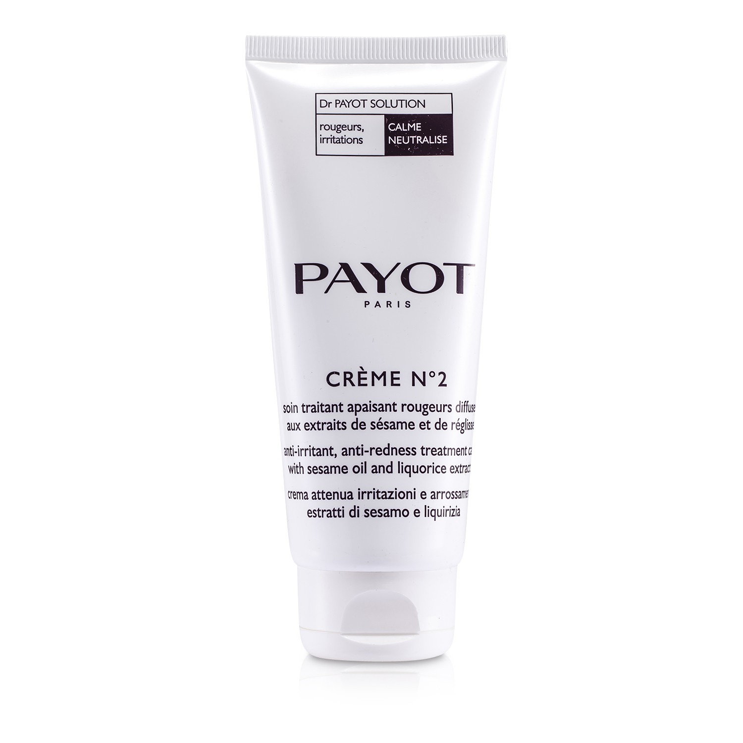Payot Krem do twarzy do skóry wrażliwej skłonnej do podrażnień Dr Payot Solution Creme No 2 (duża pojemność) 100ml/3.2oz