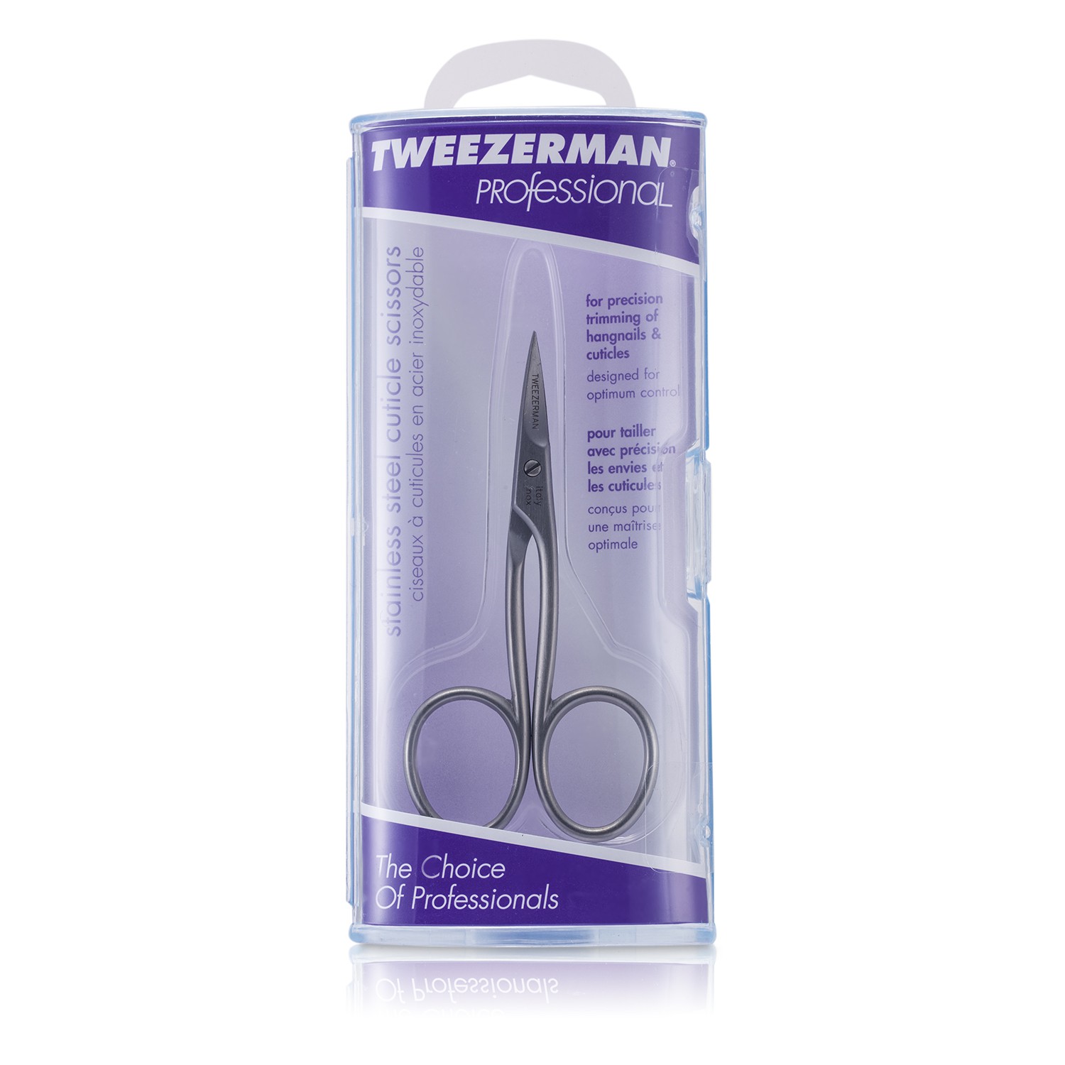Tweezerman Professional Stainless Steel Cuticle Scissors Picture Color