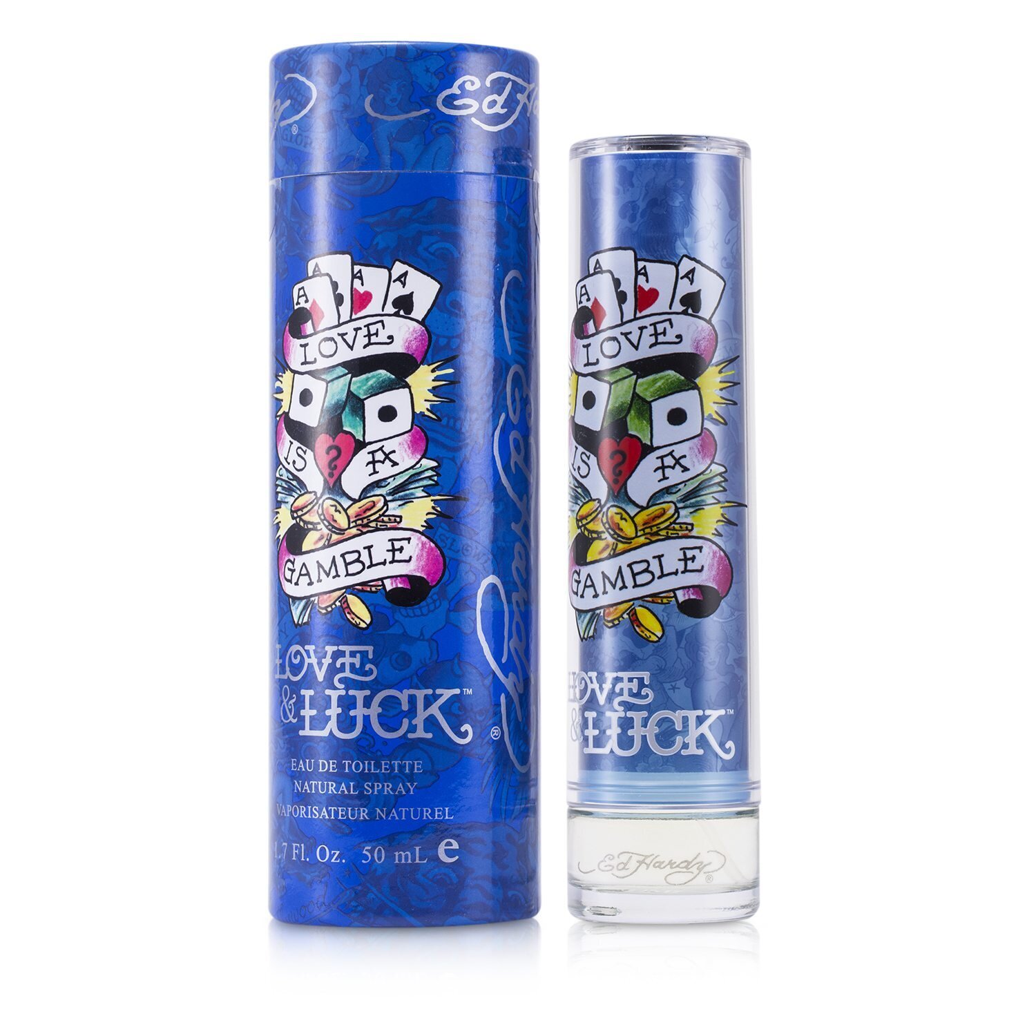 Christian Audigier Ed Hardy Love & Luck Eau De Toilette Spray 50ml/1.7oz