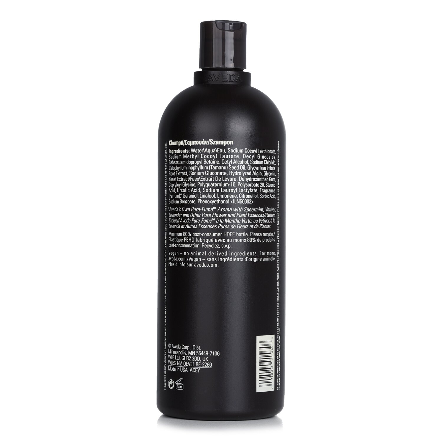Aveda Men Pure-Formance Shampoo (For Scalp and Hair) 1000ml/33.8oz