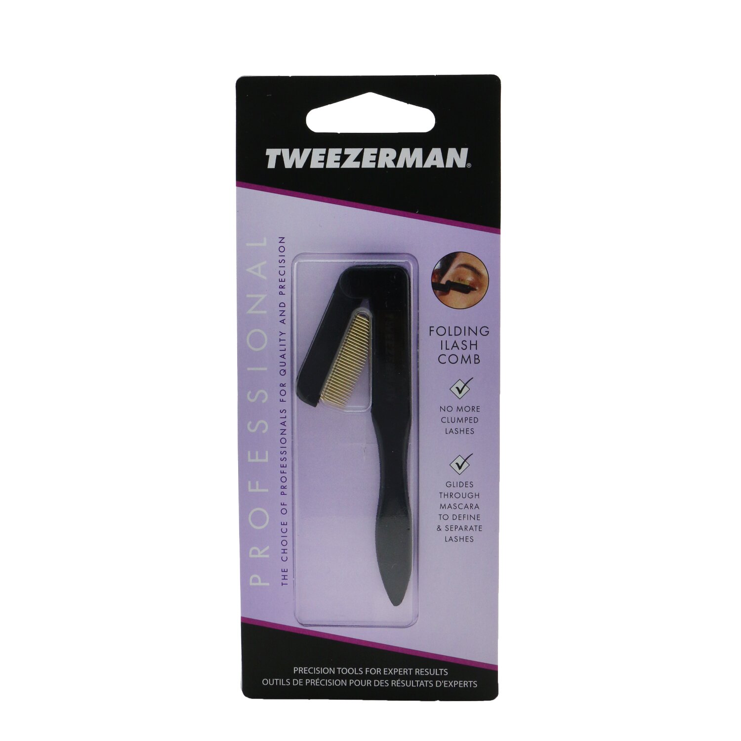 Tweezerman 微之魅 專業折疊睫毛梳 Professional Folding Ilashcomb Picture Color