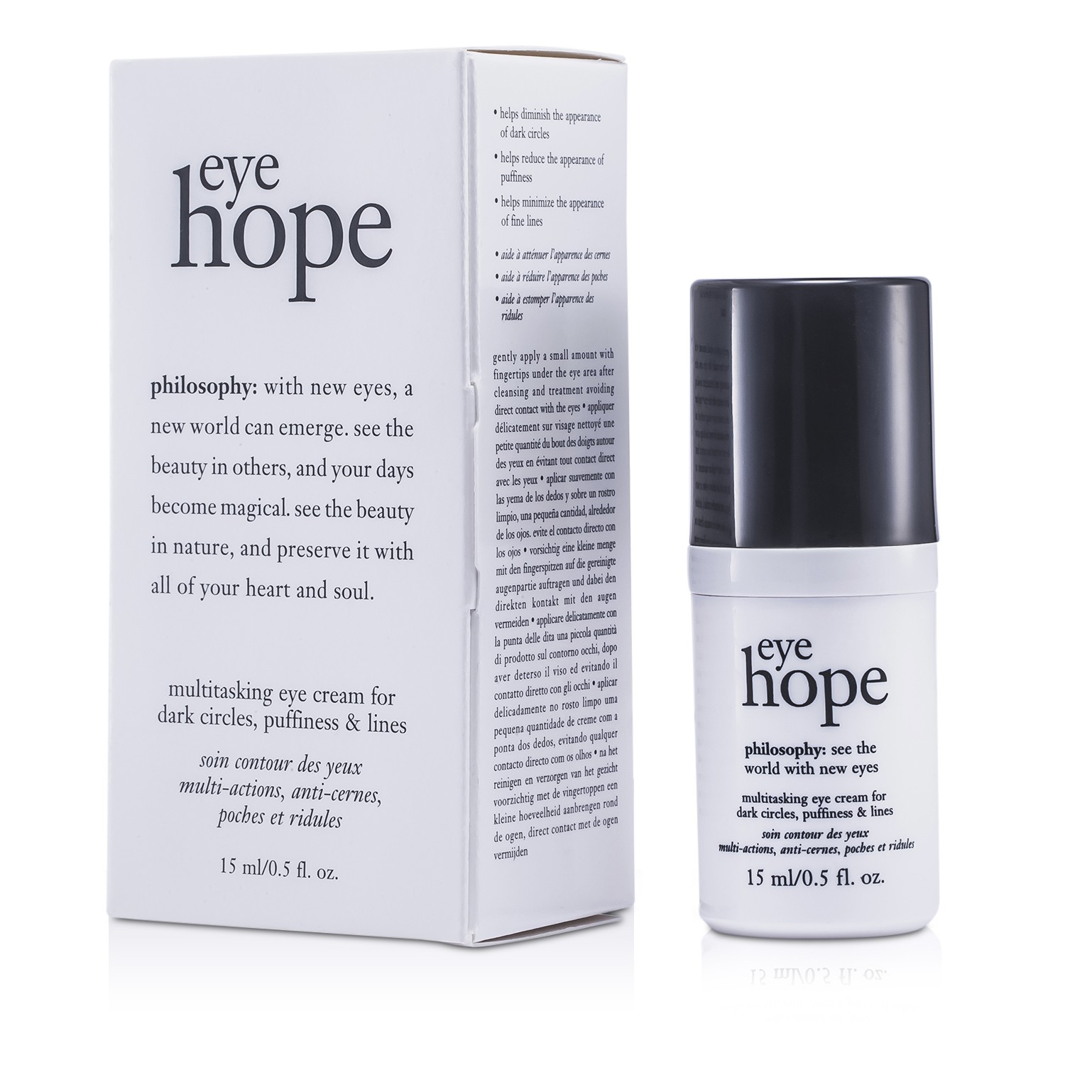 Philosophy Eye Hope Multitasking Eye Cream For Dark Circles, Puffiness & Lines 15ml/0.5oz