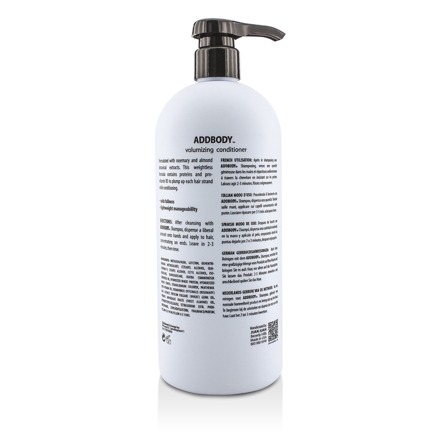 J Beverly Hills J比華利山  Addbody Volumizing Conditioner 1000ml/32oz