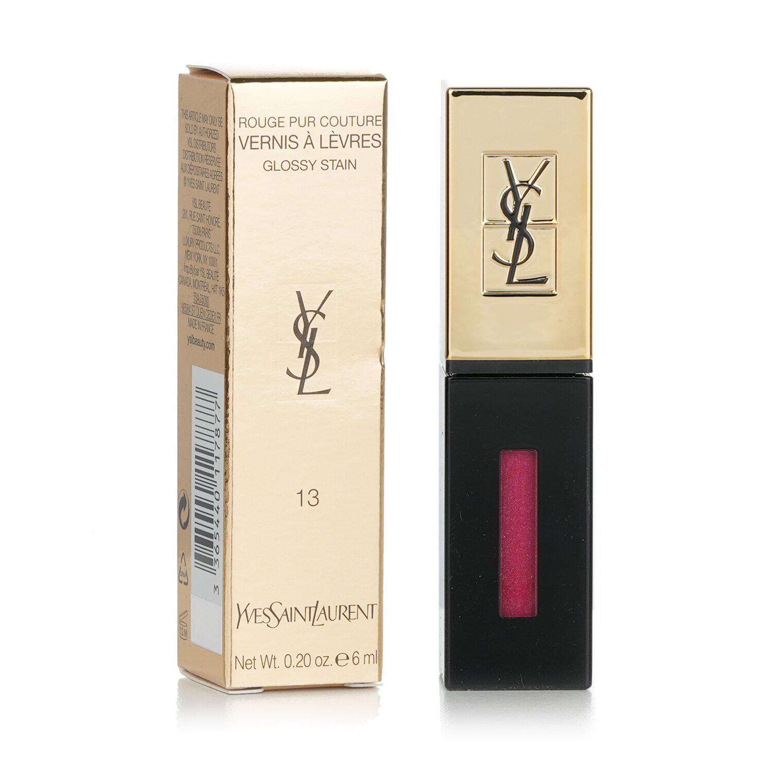 Yves Saint Laurent Rouge Pur Couture Vernis a Levres Glossy Stain 6ml/0.2oz