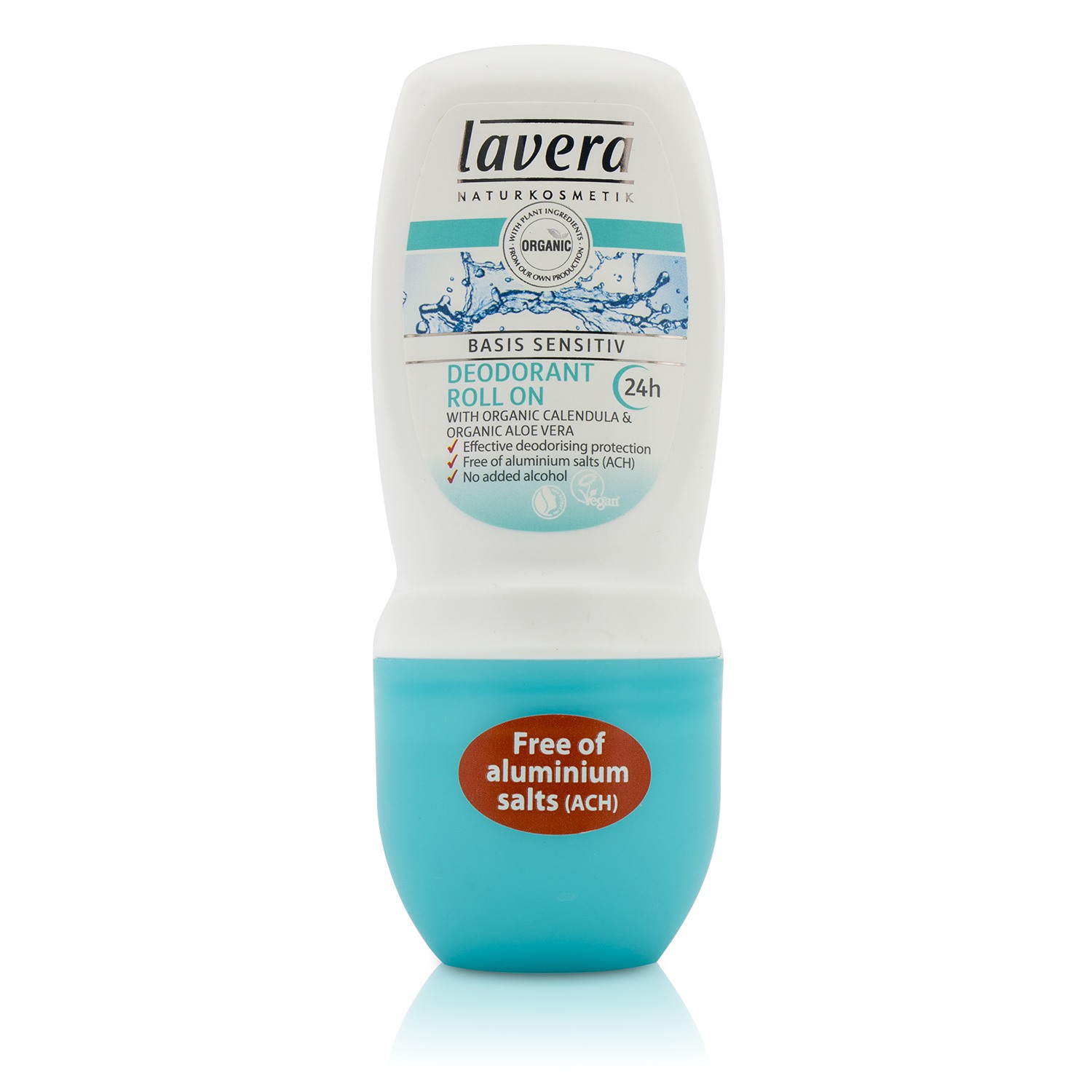 Lavera Basis Sensitiv Deodorant Roll-On Calendula - Aloe Vera 50ml/1.6oz