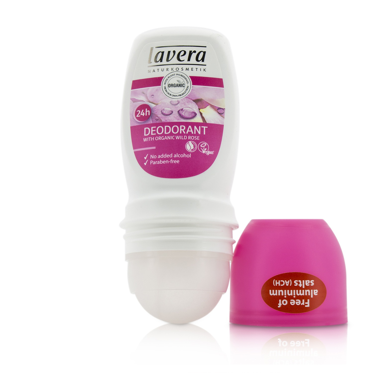 Lavera Body SPA - Gentle Deodorant Roll-On Organic Wild Rose 50ml/1.6oz