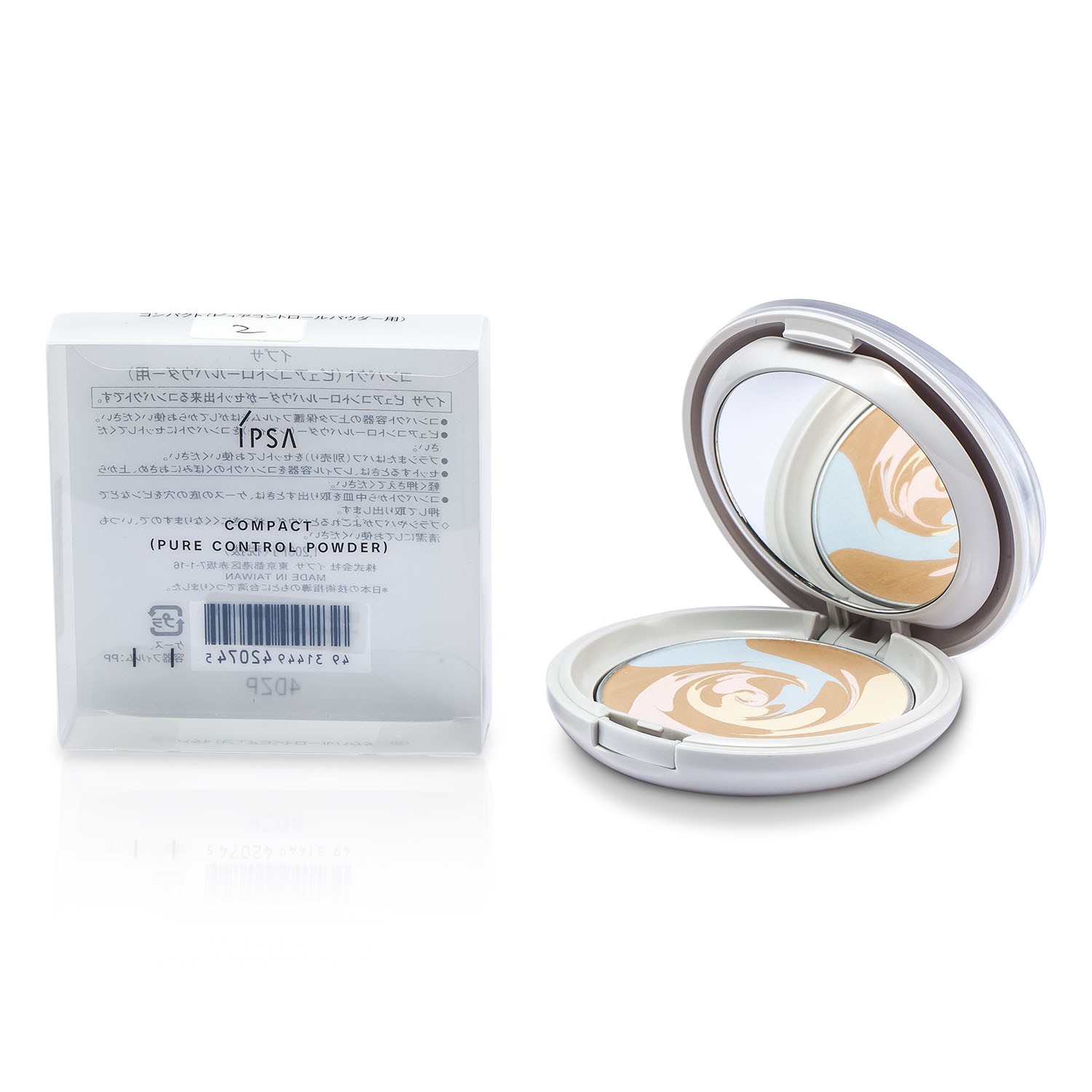 Ipsa Pure Control Компактная Пудра SPF10 без Кисточки с Футляром 8.5g/0.3oz