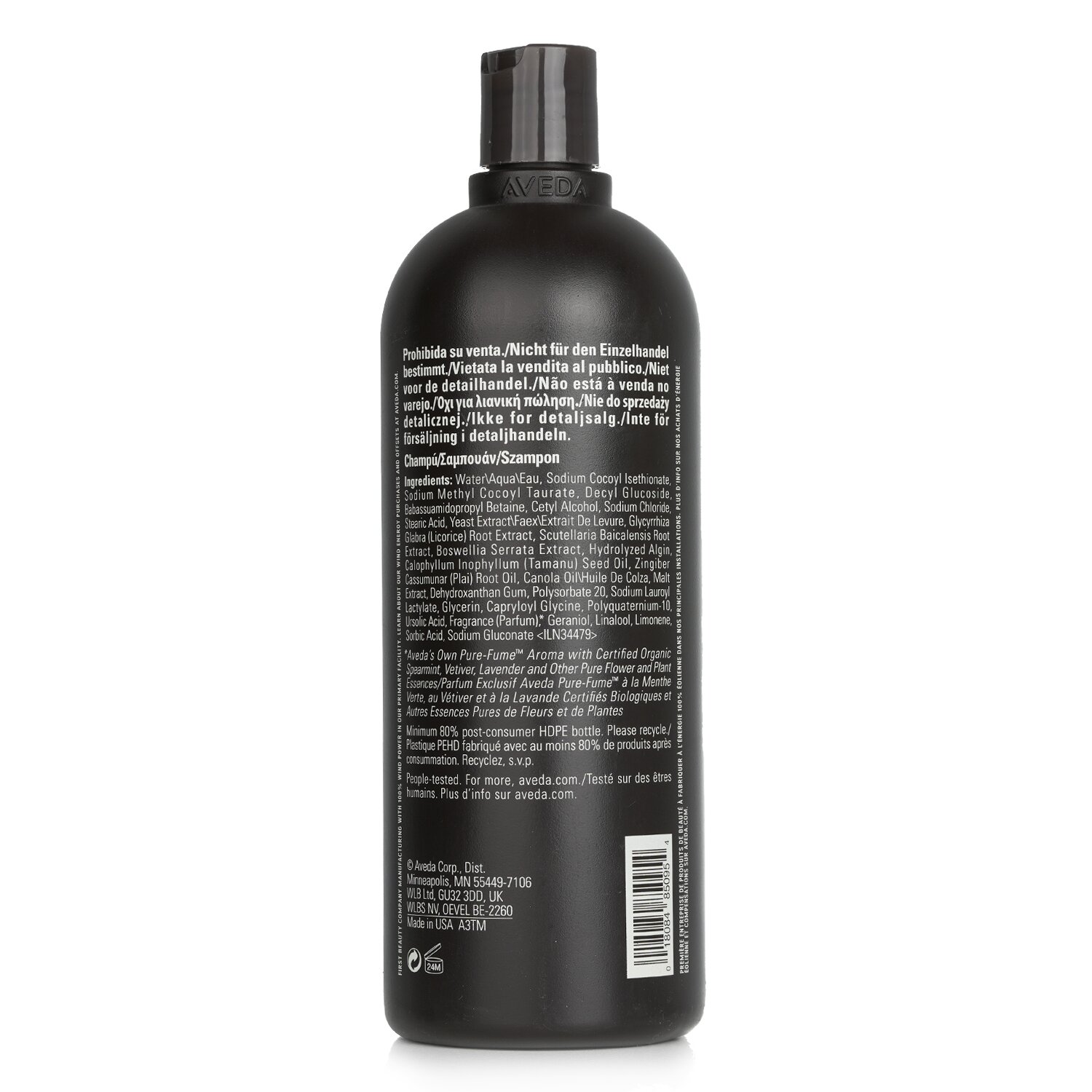 Aveda Men Pure-Formance Shampoo - For Scalp and Hair (Salon Product) 1000ml/33.8oz