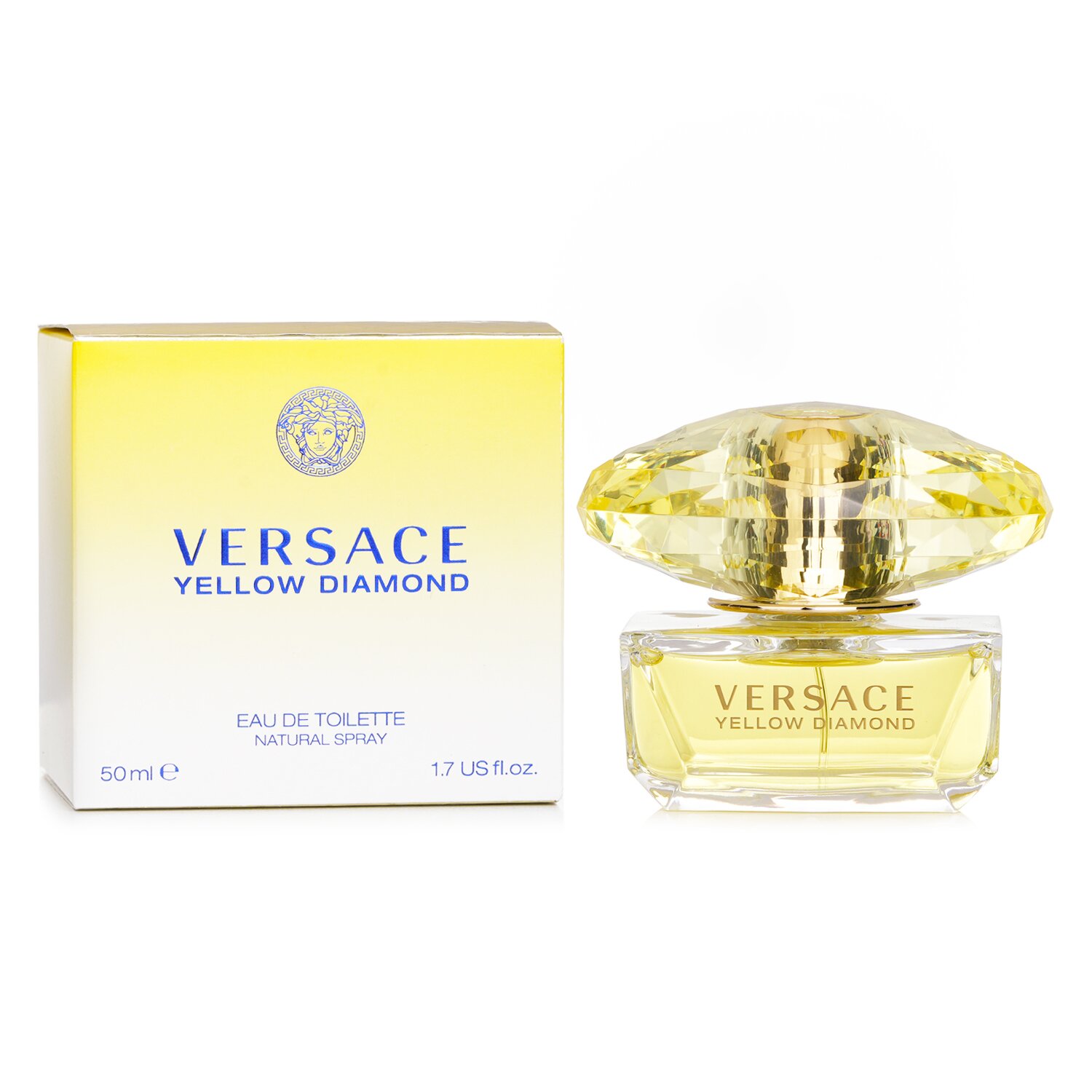 Versace Yellow Diamond Eau De Toilette Spray 50ml/1.7oz