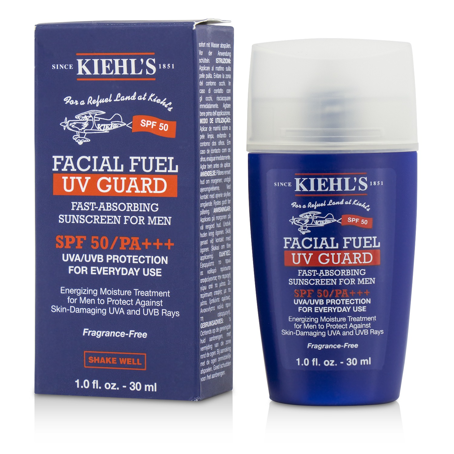 Kiehl's Facial Fuel UV Guard SPF 50 / PA+++ 30ml/1oz