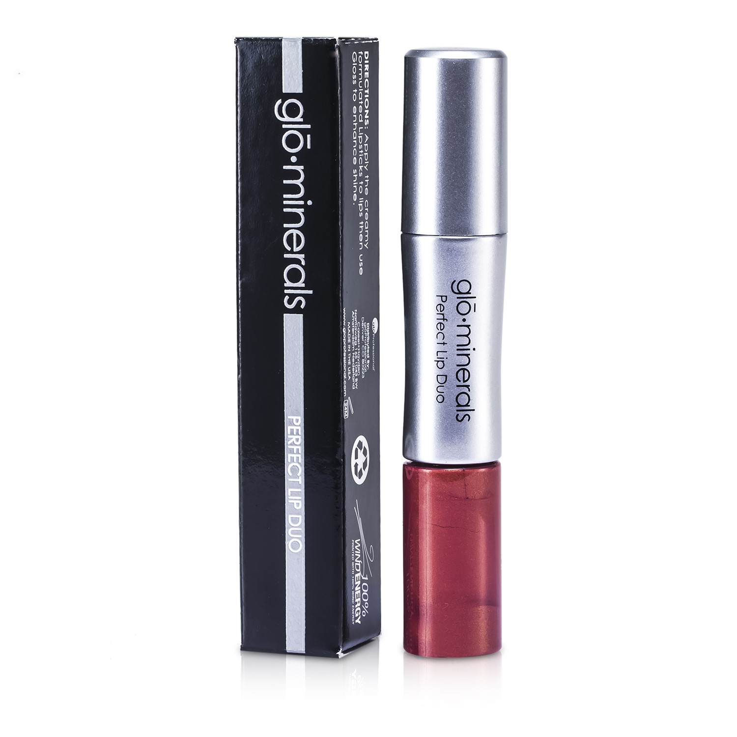 GloMinerals Duo de Buze Perfect (Ruj și Luciu) 2pcs