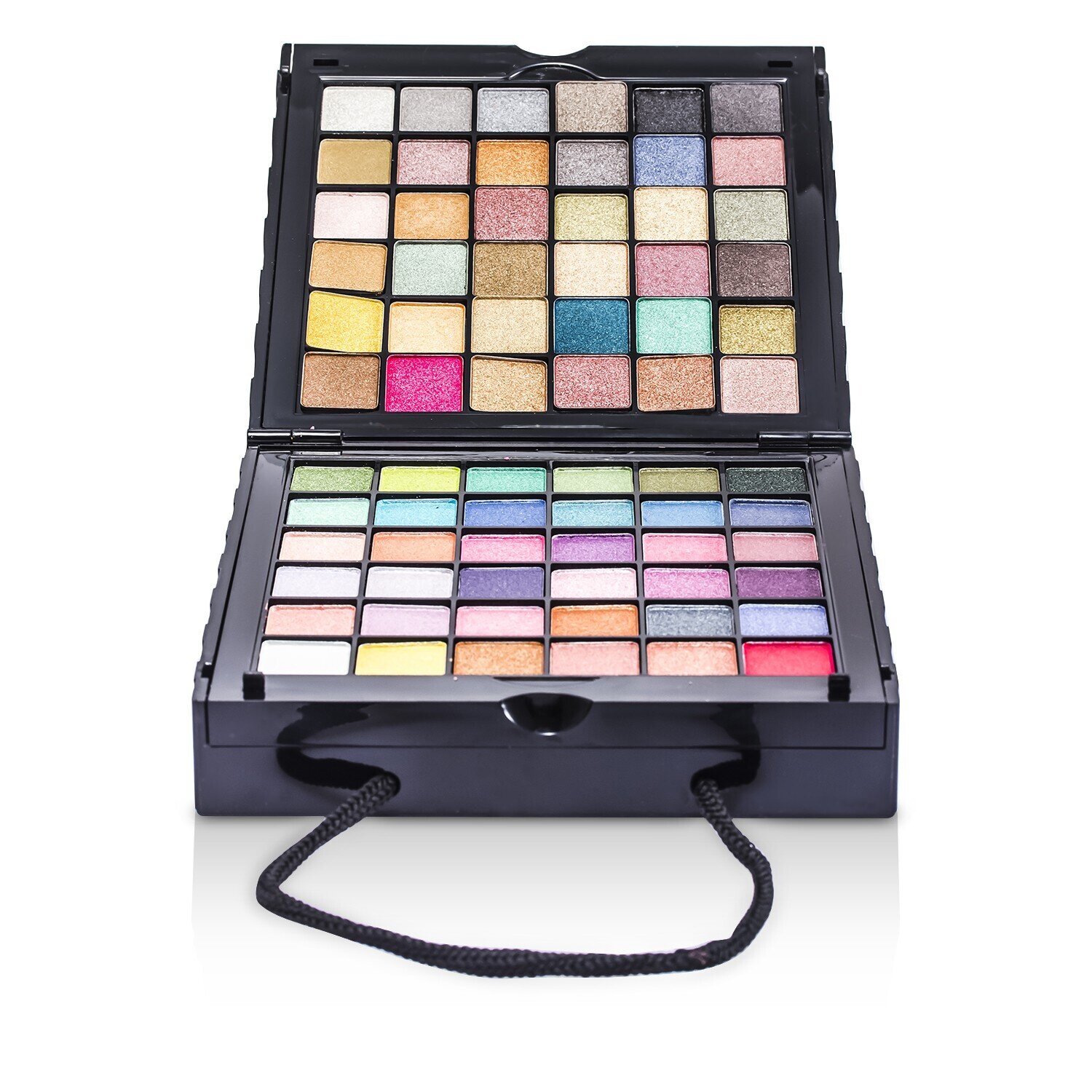 Cameleon MakeUp Kit 398: (72x oční stíny, 2x pudr, 3x tvářenka, 8x lesk na rty, 1x mini řasenka, 6x aplikátor) Picture Color