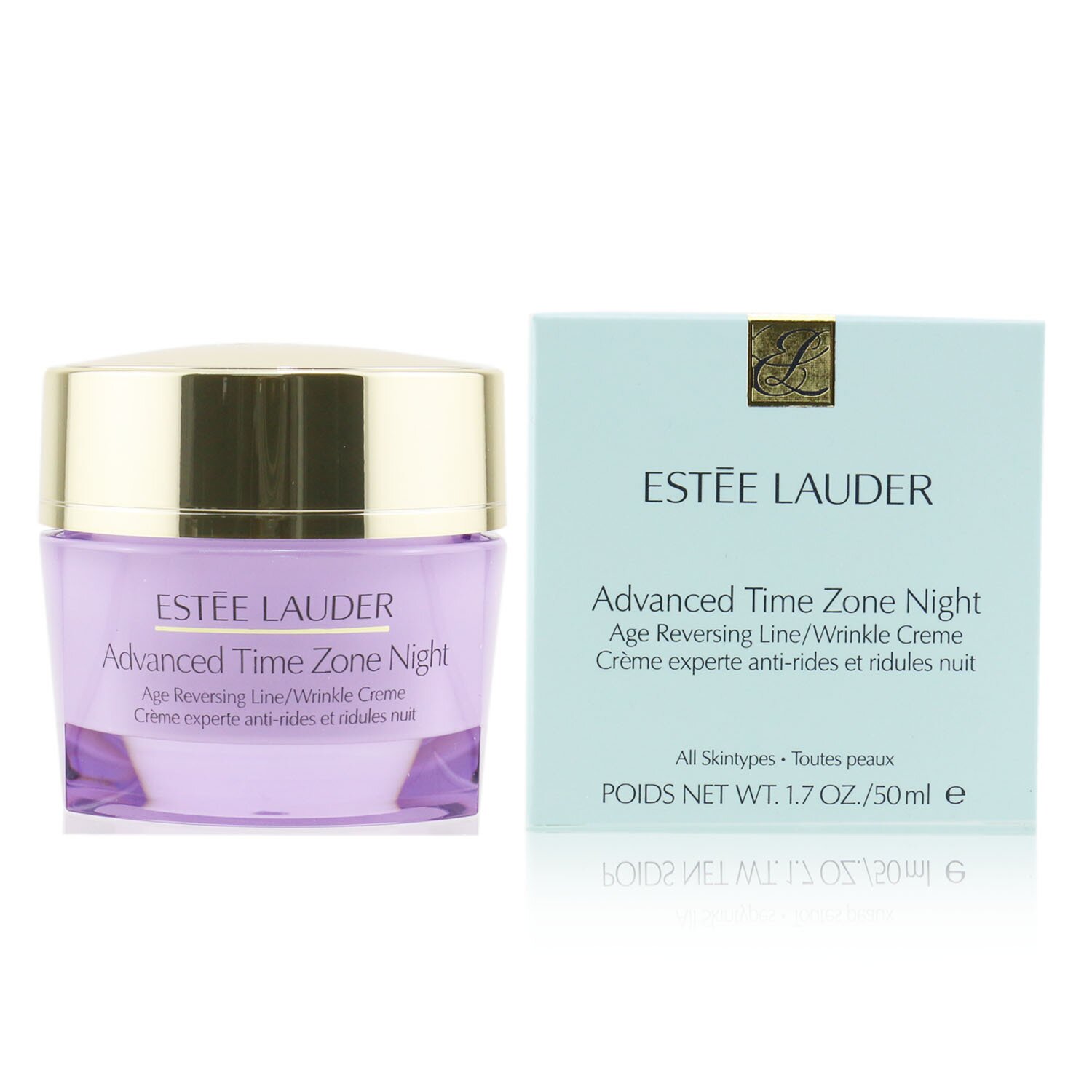 Estee Lauder Advanced Time Zone Night Age Reversing Line/ Wrinkle Creme (For All Skin Types) 50ml/1.7oz
