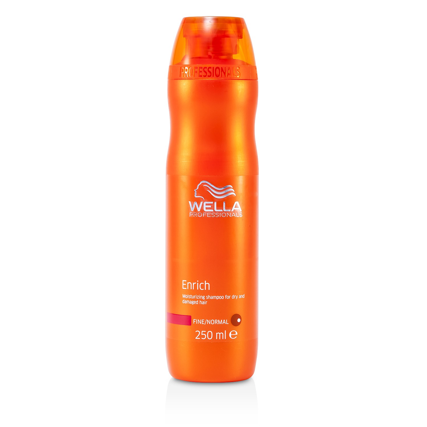 Wella Enrich Σαμπουάν Ενυδάτωσης Για Ξηρά και Ταλαιπωρημένα Μαλλιά (Λεπτά/Κανονικά) 250ml/8.4oz