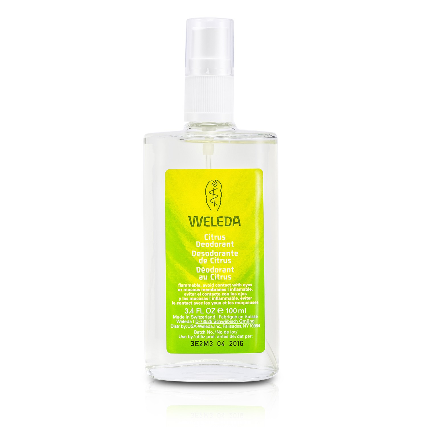 Weleda Citrus Deodorant 100ml/3.4oz