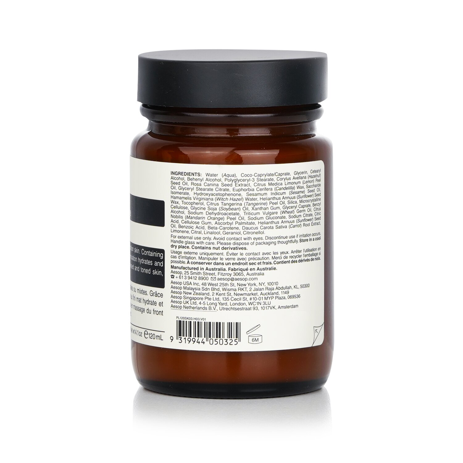 Aesop Mandarin Facial Hydrating Cream 120ml/4.2oz