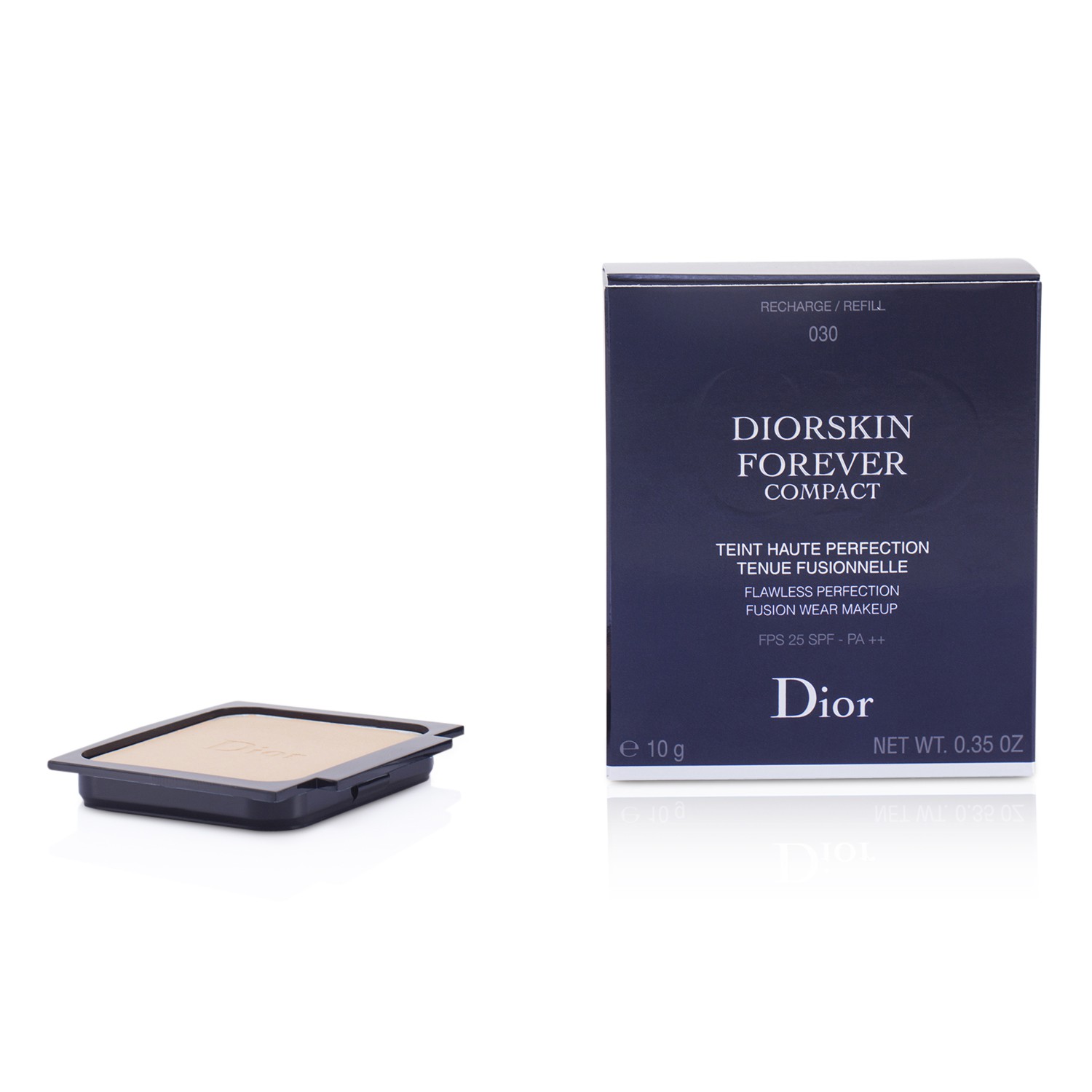 Christian Dior Diorskin Forever Compact Flawless Perfection Fusion Wear Makeup SPF 25 Refill 10g/0.35oz
