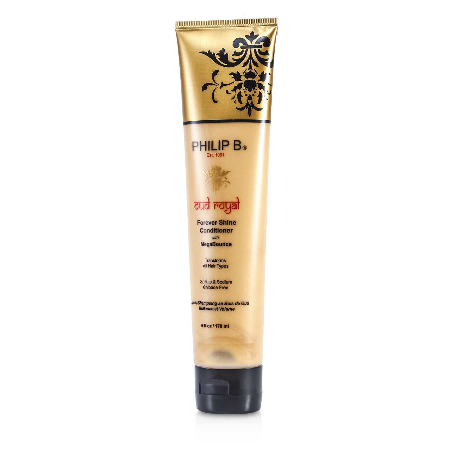 Philip B Oud Royal Forever מרכך מעשיר בברק עם מגה-באונס 178ml/6oz