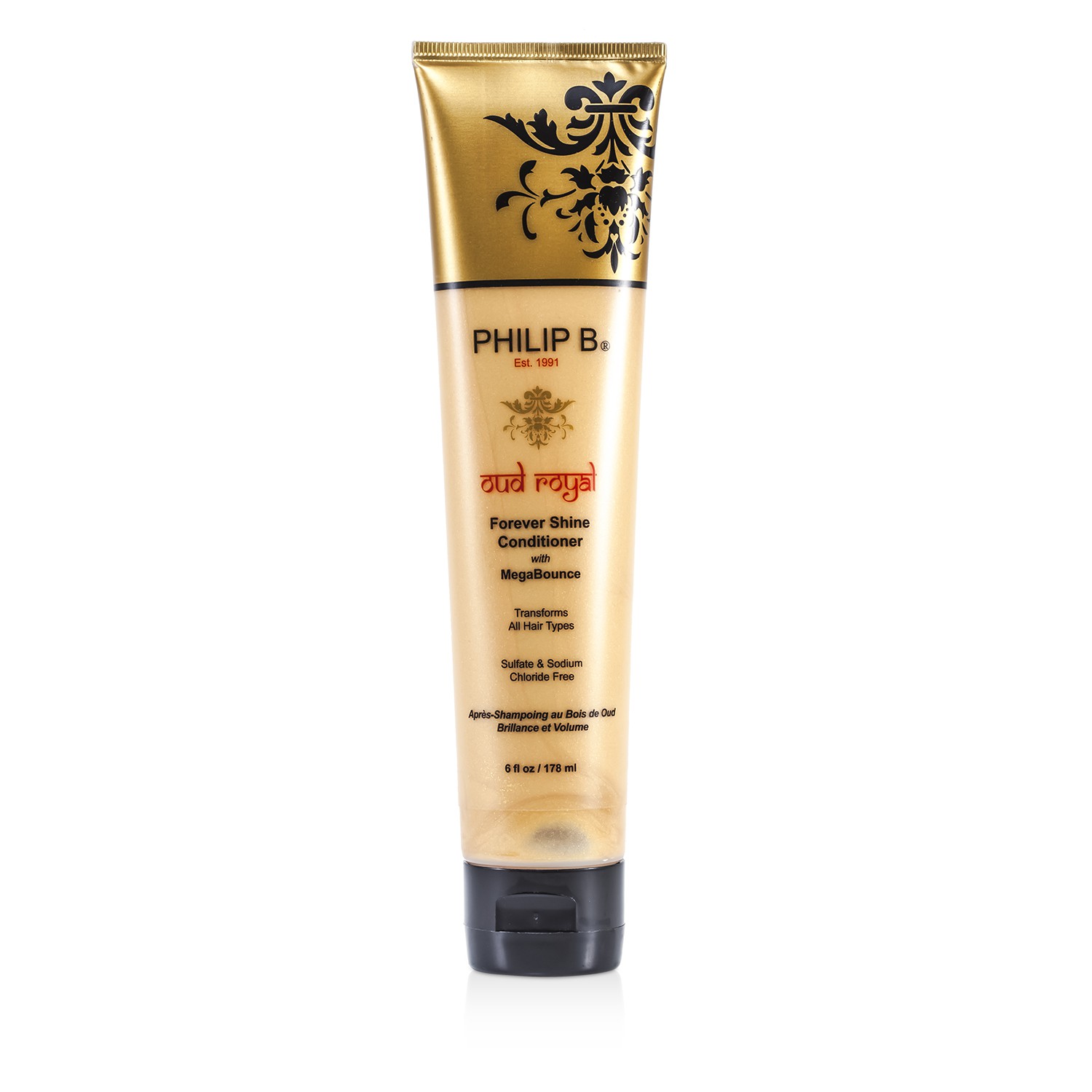 Philip B Oud Royal Forever מרכך מעשיר בברק עם מגה-באונס 178ml/6oz
