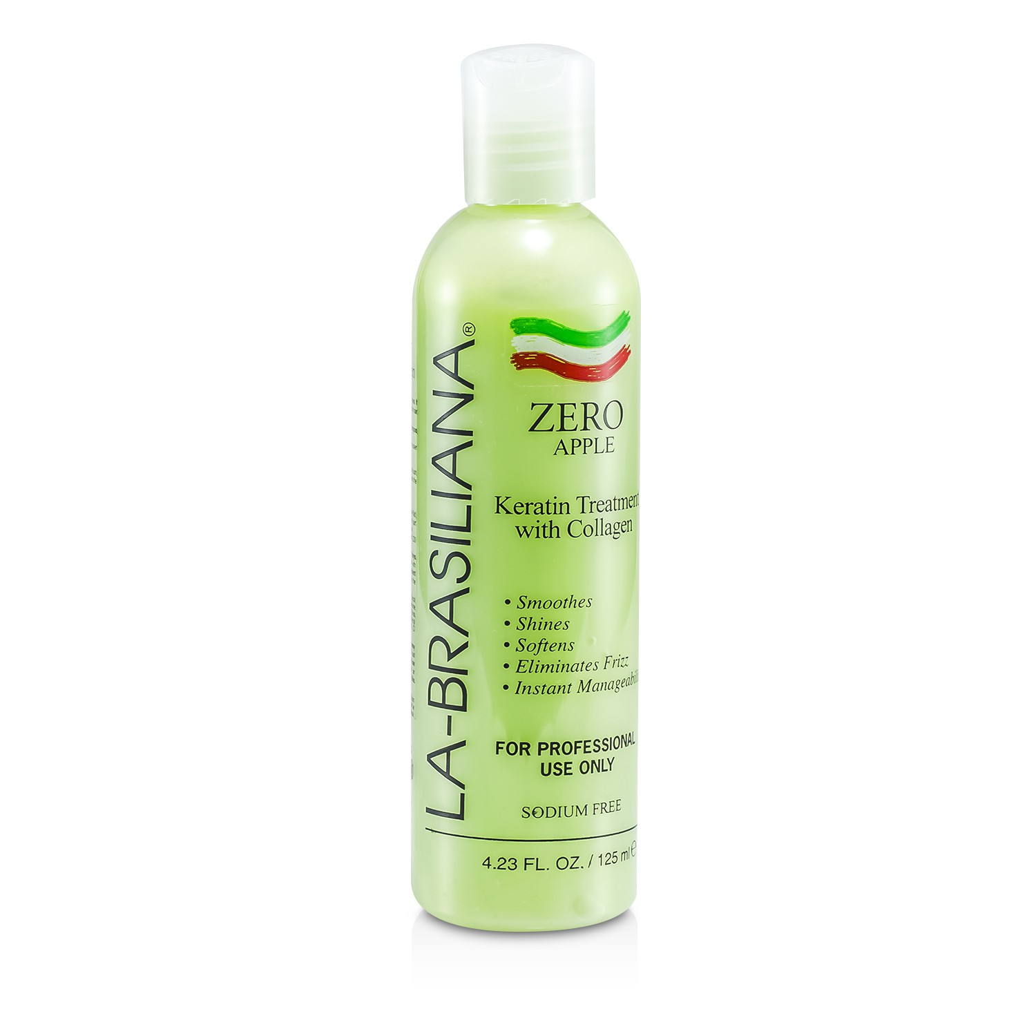 La-Brasiliana Zero Apple Keratin Treatment with Collagen 125ml/4.23oz