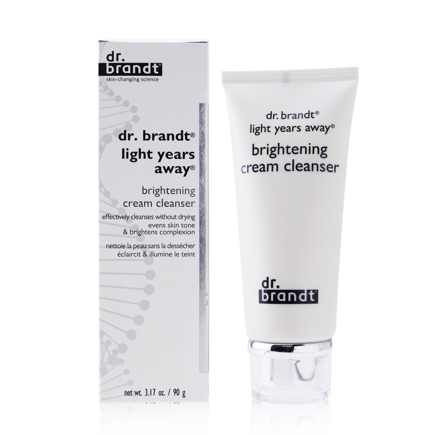 Dr. Brandt Light Years Away Whitening Cream Cleanser 90g/3.17oz