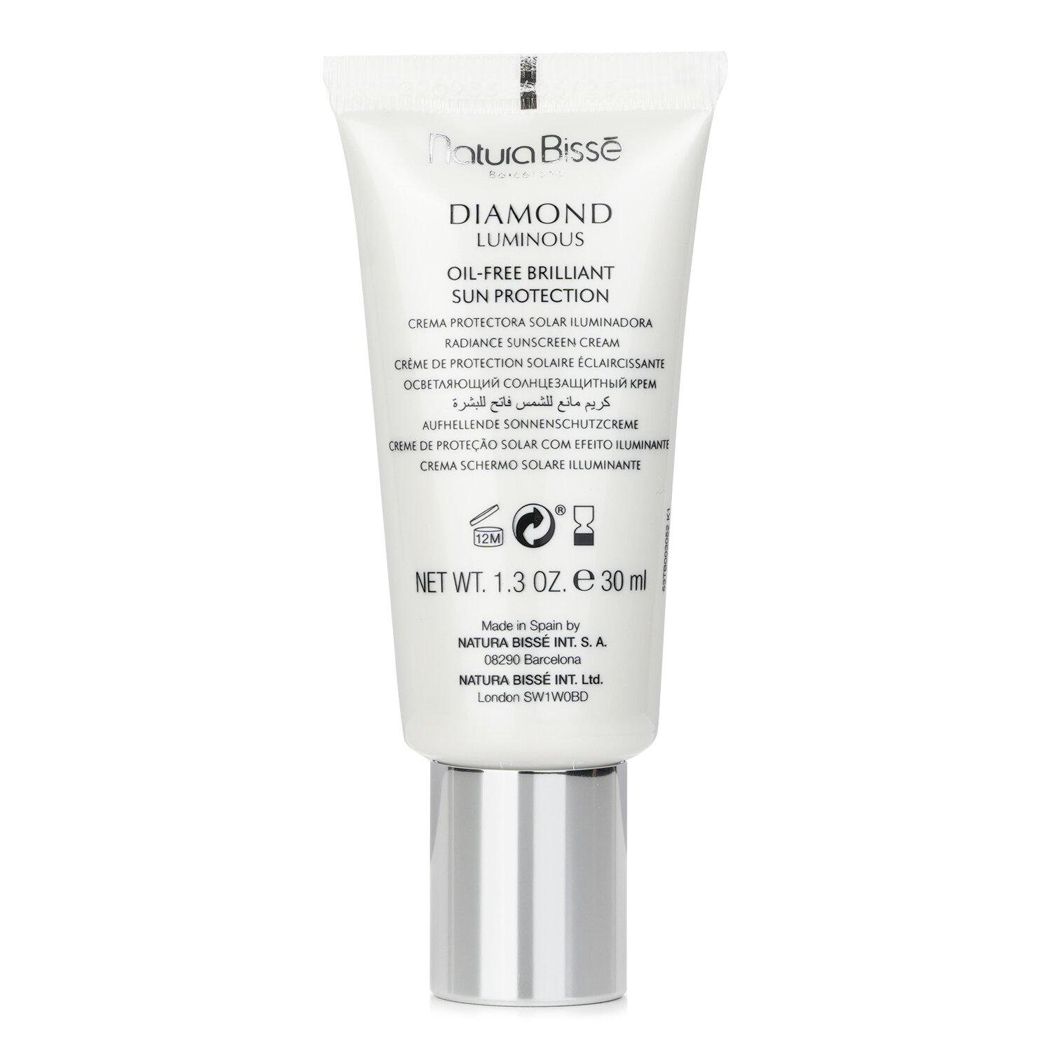 Natura Bisse Diamond White Oil-Free Brilliant קרם הגנה SPF 50 PA+++ 30ml/1oz