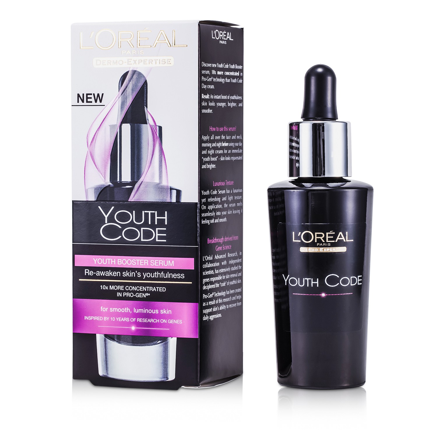 L'Oreal Dermo-Expertise Youth Code Youth Booster Serum 30ml/1oz
