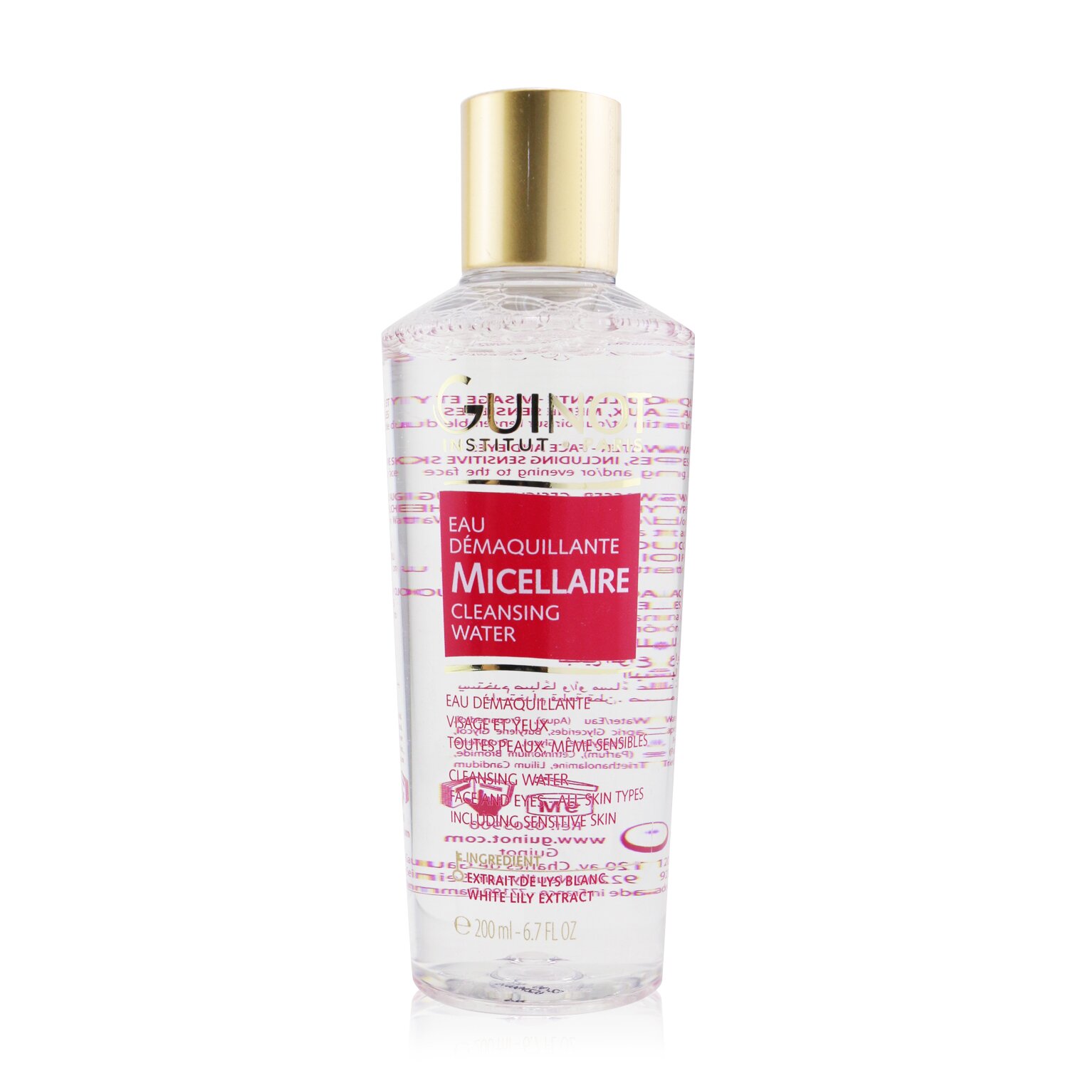 Guinot Tubig na Panlinis nang Mabilisan (Para sa Mukha at Mata) 200ml/6.7oz