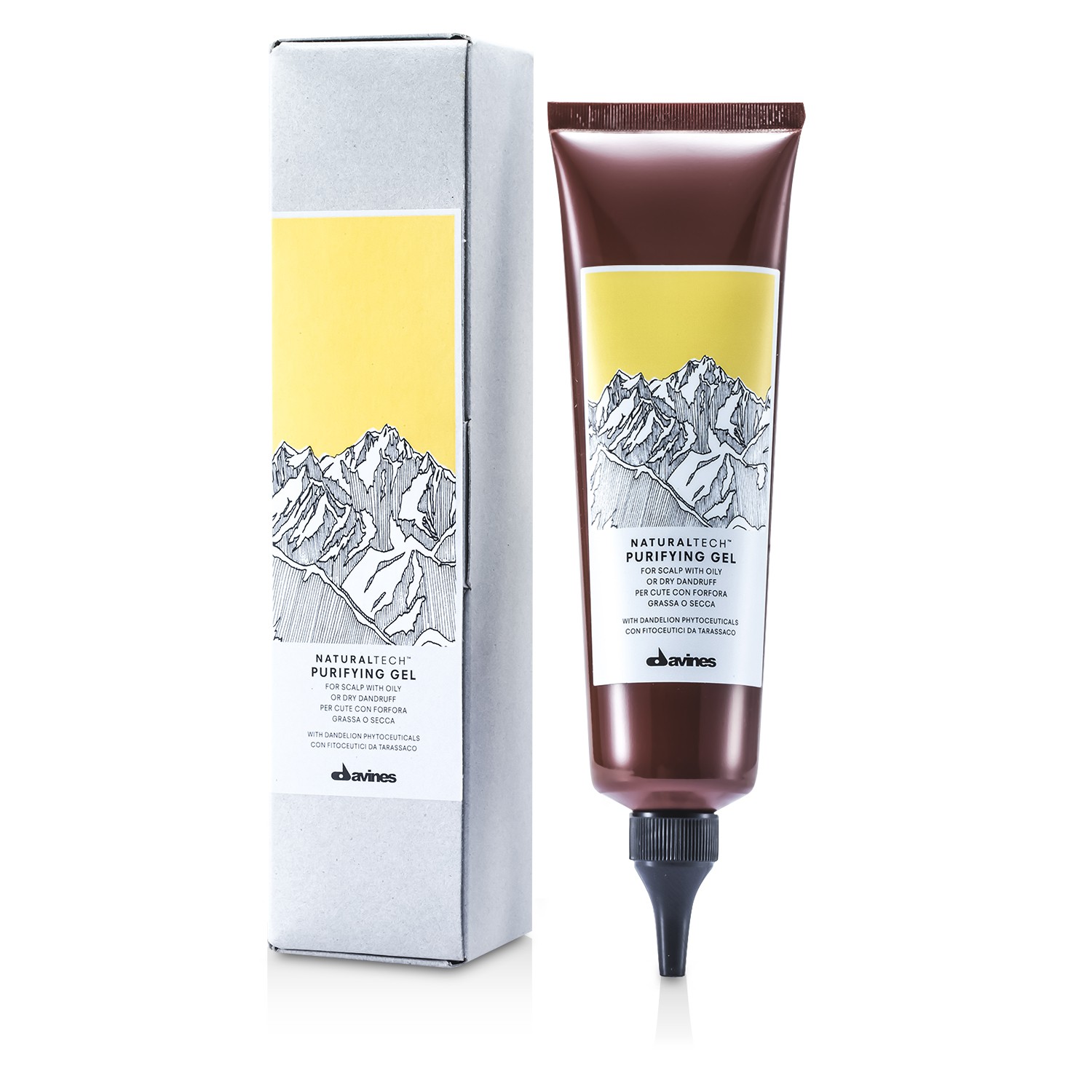 Davines Natural Tech Purifying Gel (For Scalp with Oily or Dry Dandruff) 150ml/5.07oz