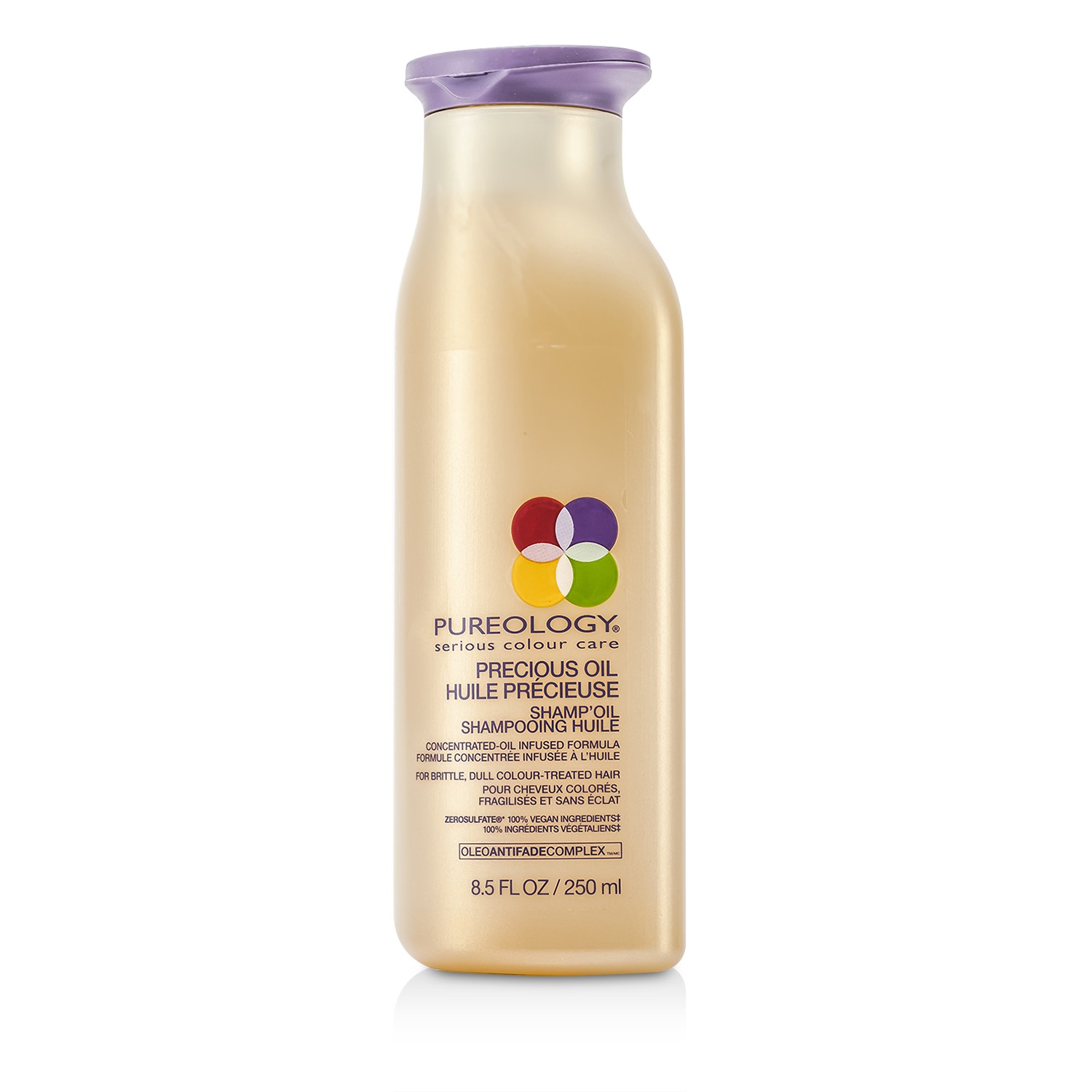 ピュアロジー Pureology プレシャスオイル シャンプオイル （弱くなった、つやのない、カラーヘア） 250ml/8.5oz