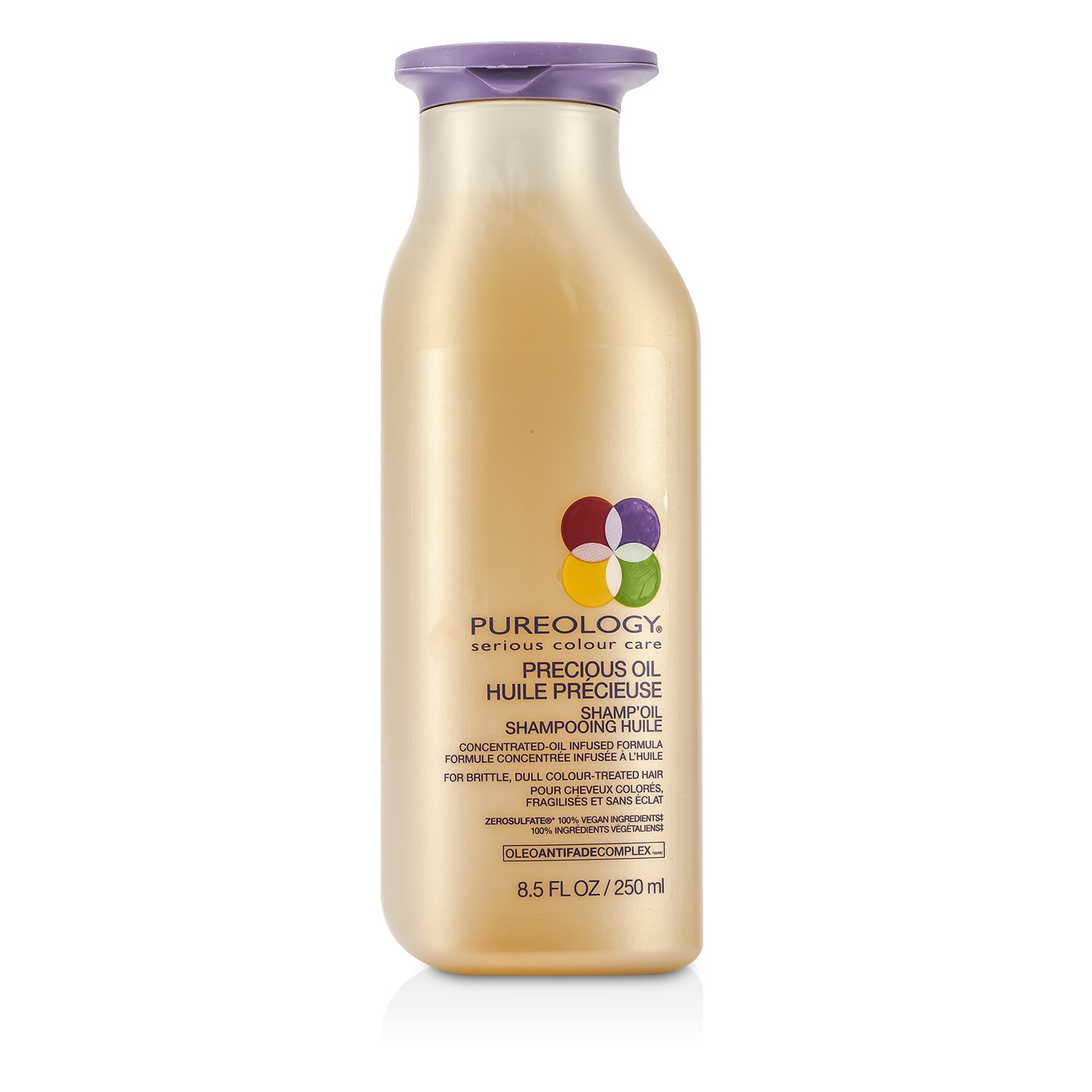 ピュアロジー Pureology プレシャスオイル シャンプオイル （弱くなった、つやのない、カラーヘア） 250ml/8.5oz