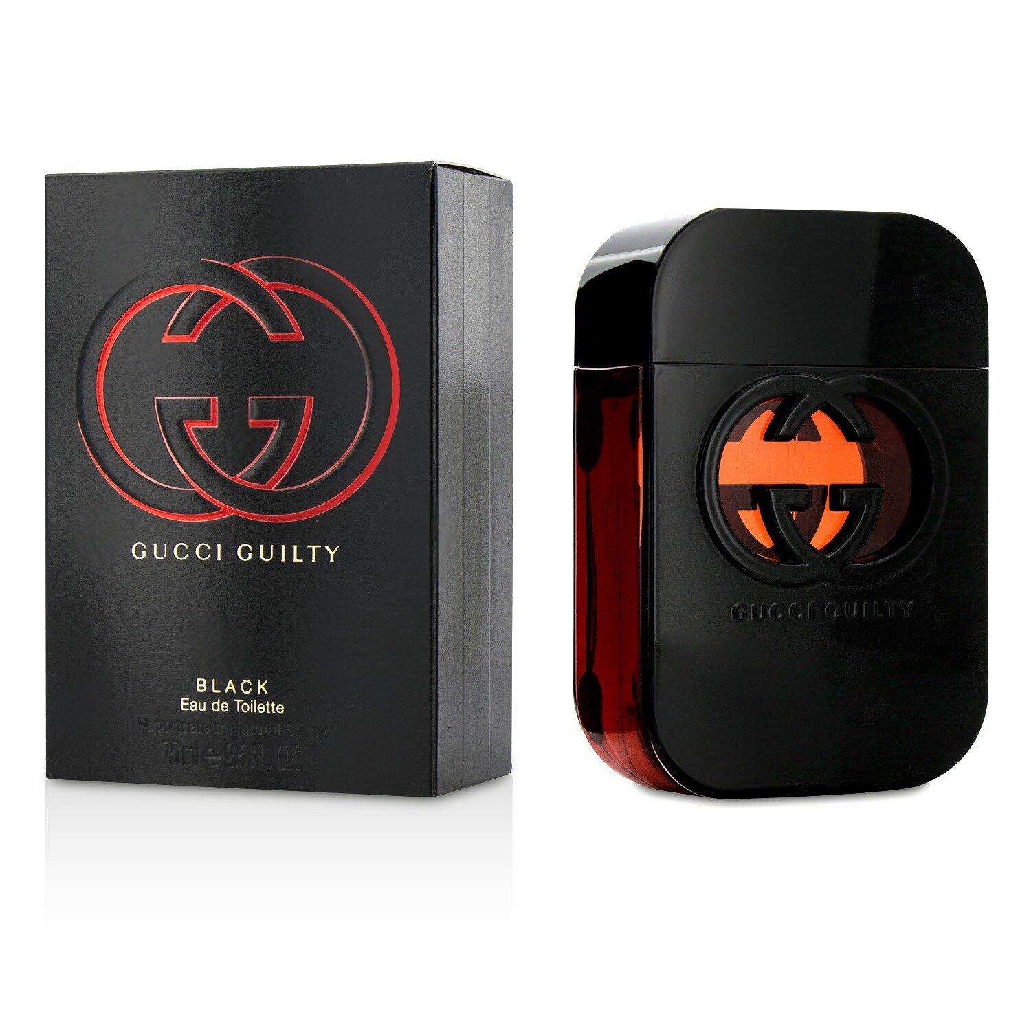 古驰 Gucci 黑色罪爱女士 淡香水 EDT 75ml/2.5oz