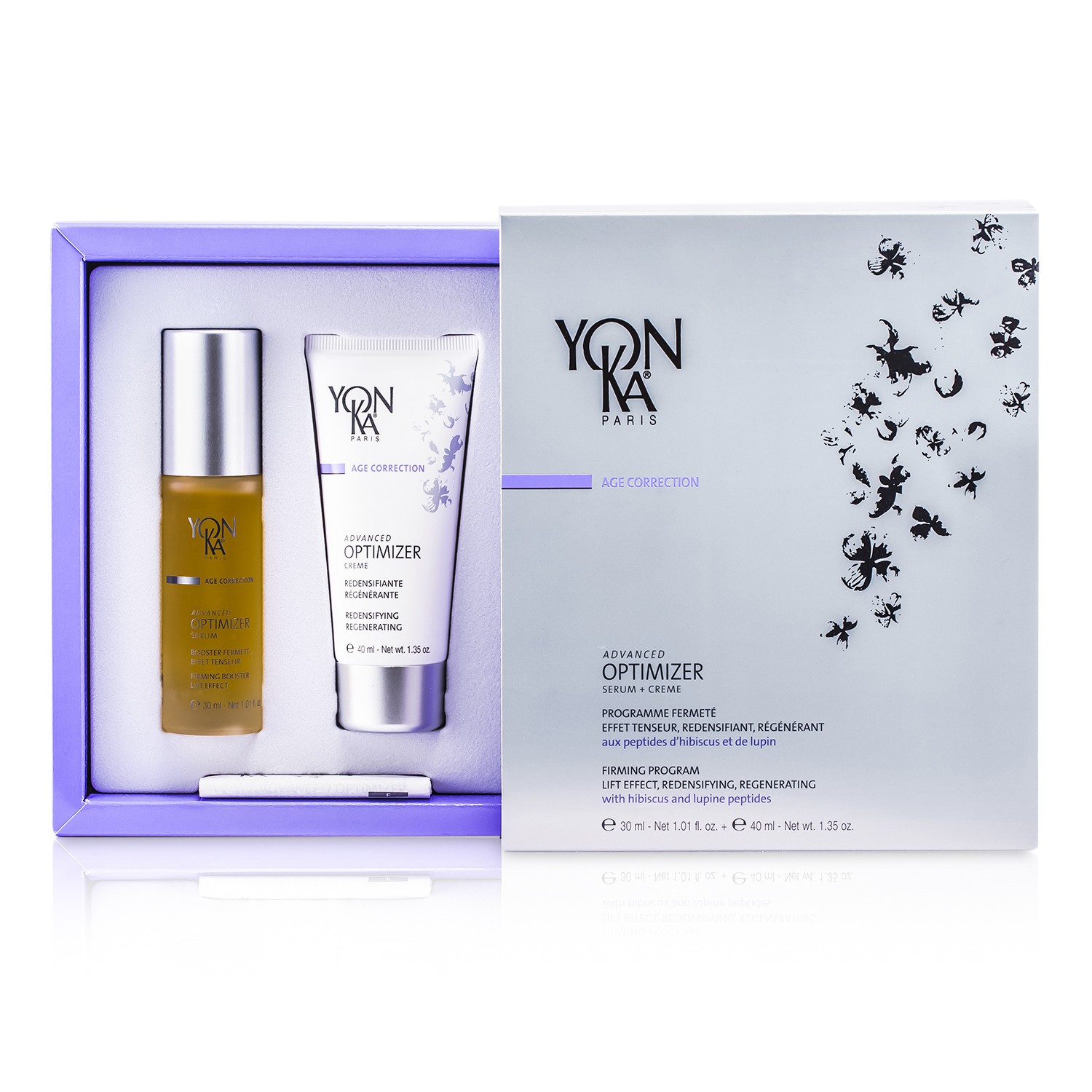 Yonka Age Correction Advanced Optimizer Дуо Набор: Advanced Optimizer Сыворотка 40мд/1.35унц + Advanced Optimizer Крем 30мл/1.01унц 2pcs