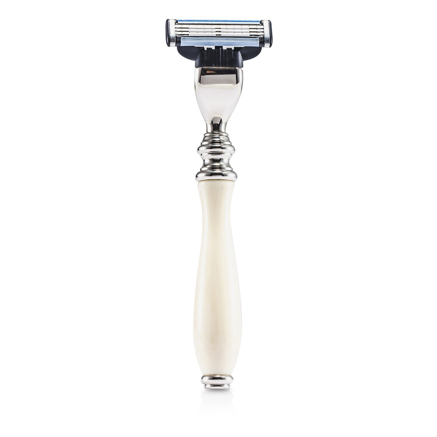 Truefitt & Hill Wellington Mach III Chrome Razor - Ivory 1pc
