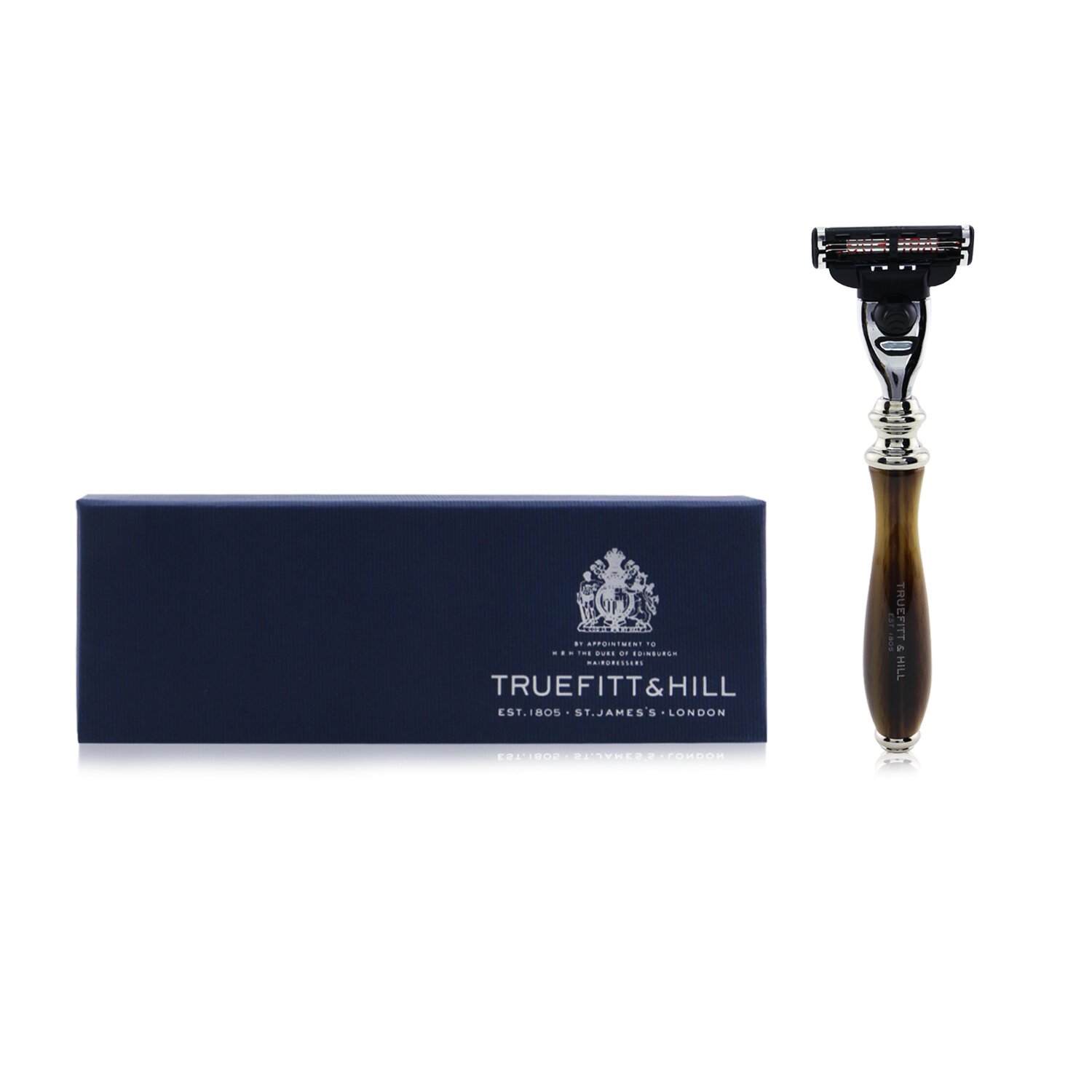 Truefitt & Hill Wellington Mach III Хромированная Бритва - Рог 1pc