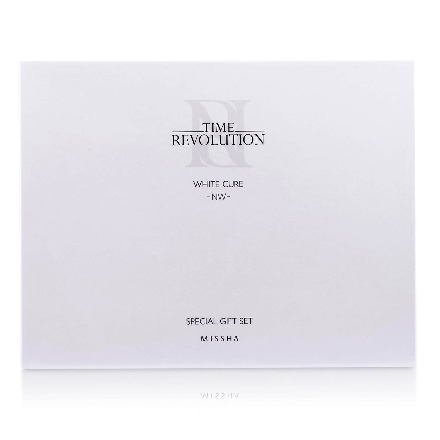 Missha Time Revolution White Cure Special Gift Set II: Toner 150ml & 30ml + Lotion 150ml & 30ml + Cream 50ml & 10ml + Serum 7ml 7pcs