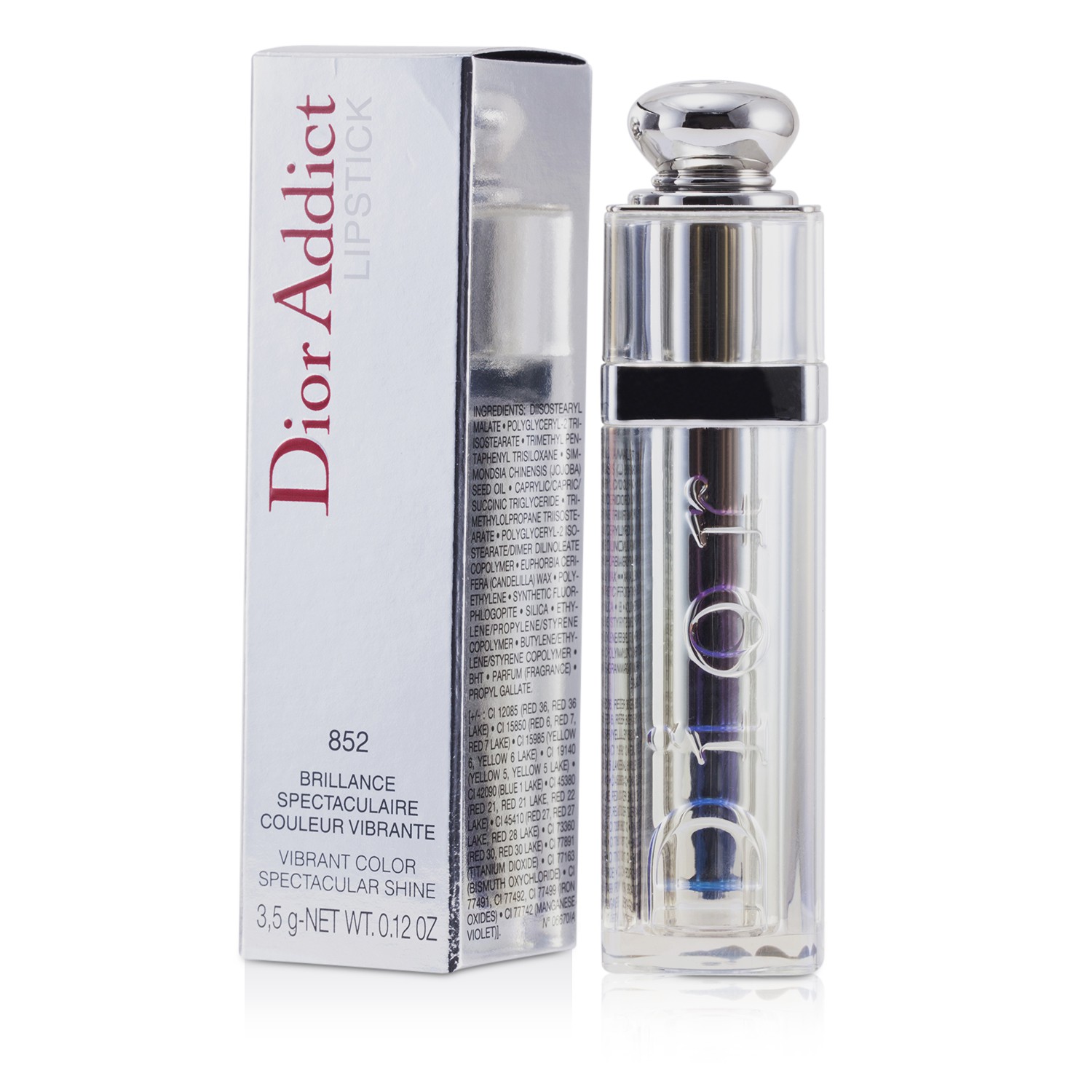 Christian Dior Dior Addict Be Iconic Vibrant Color Spectacular Сияющая Губная ПомадаFatale 3.5g/0.12oz