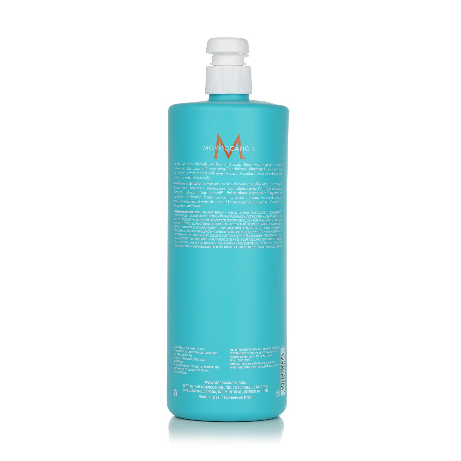 Moroccanoil Hydrating Shampoo (For All Hair Types) (Salon Size) 1000ml/33.8oz
