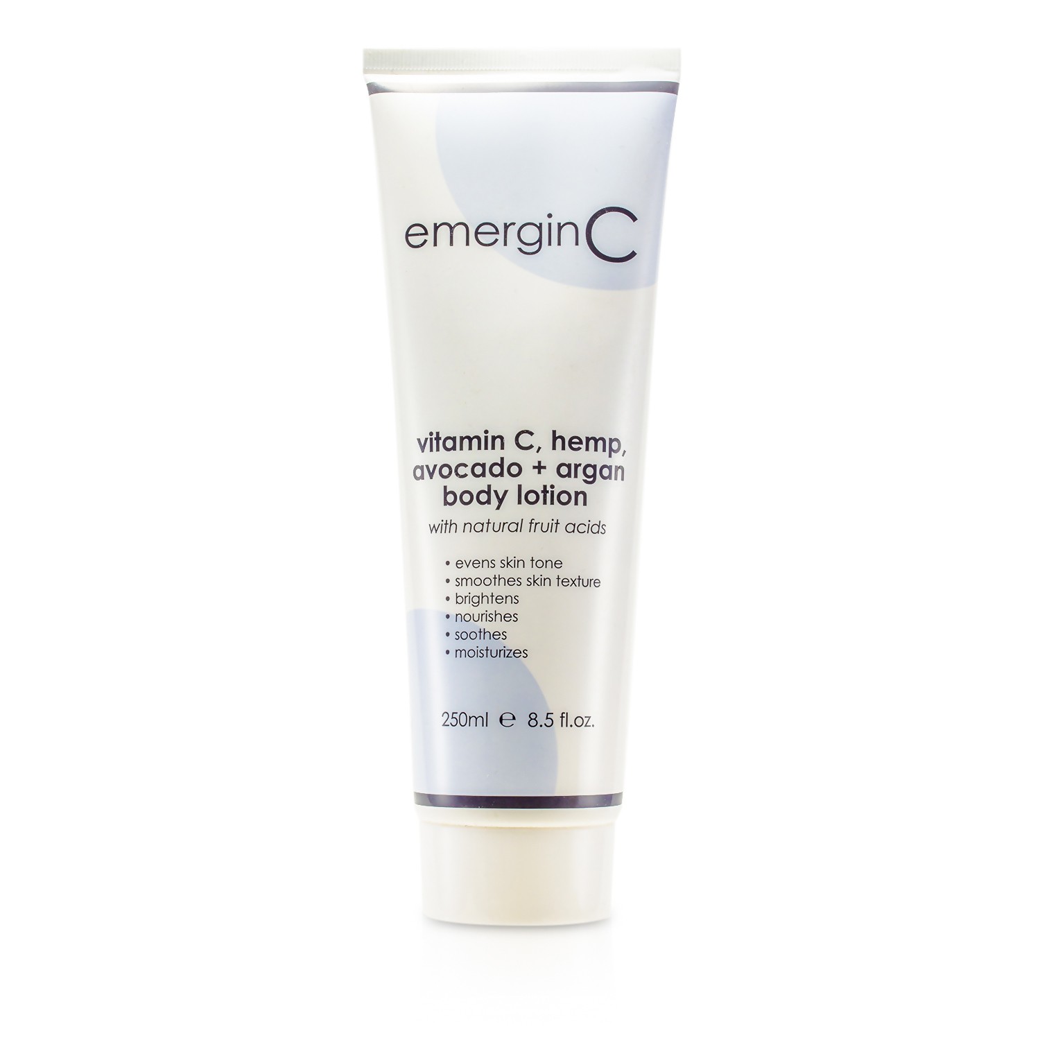 EmerginC Vitamin C, Hemp, Avocado + Argan Body Lotion 250ml/8.5oz