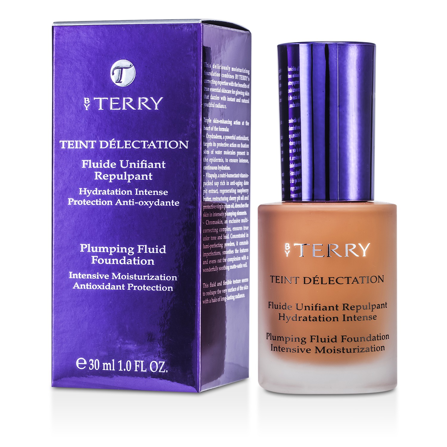 By Terry Teint Delectation Vyplňujúci tekutý make-up – 08 Cafe Latte 114122-8 30ml/1oz