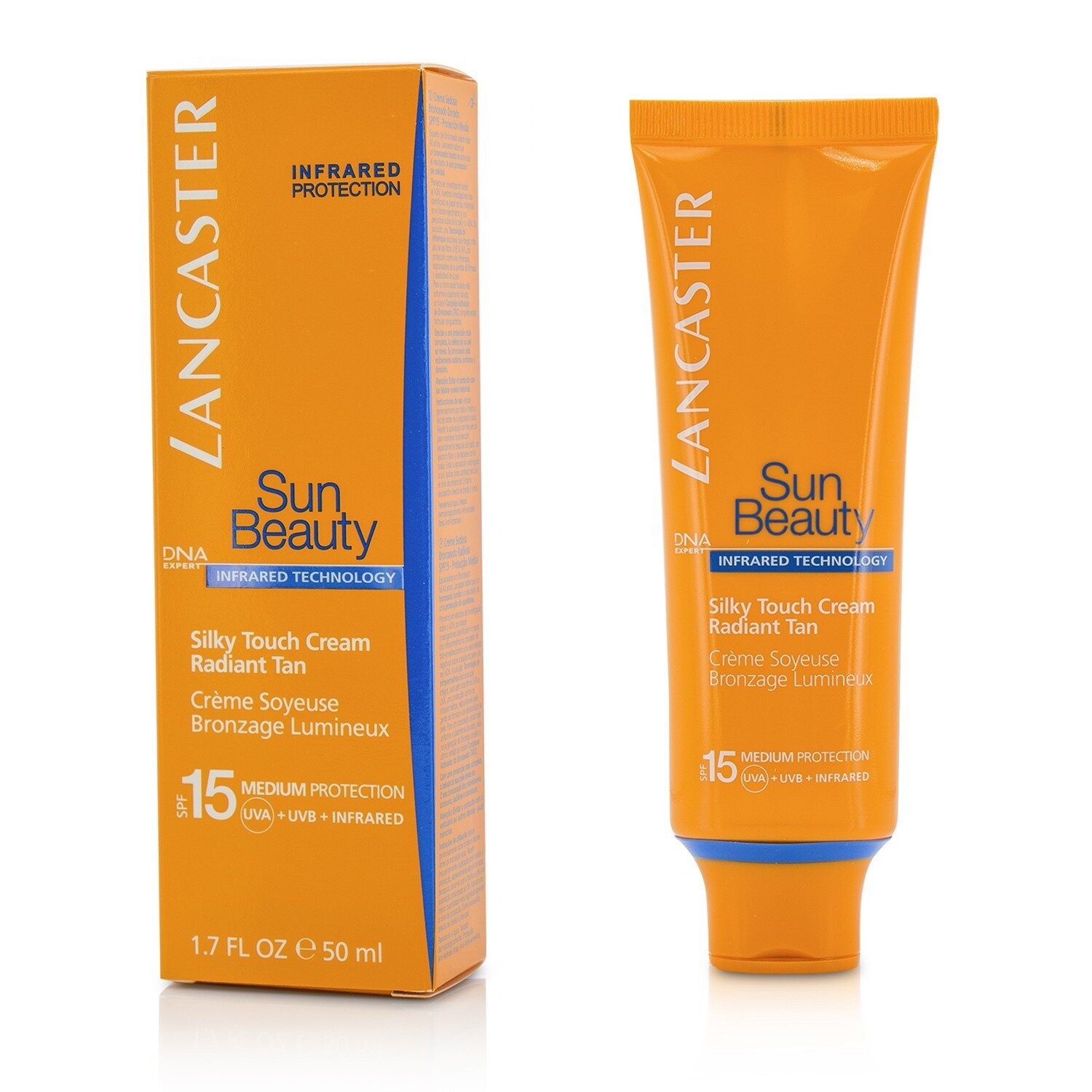 Lancaster קרם שיזוף משי קורן SPF 15 (הגנה בנונית) 50ml/1.7oz