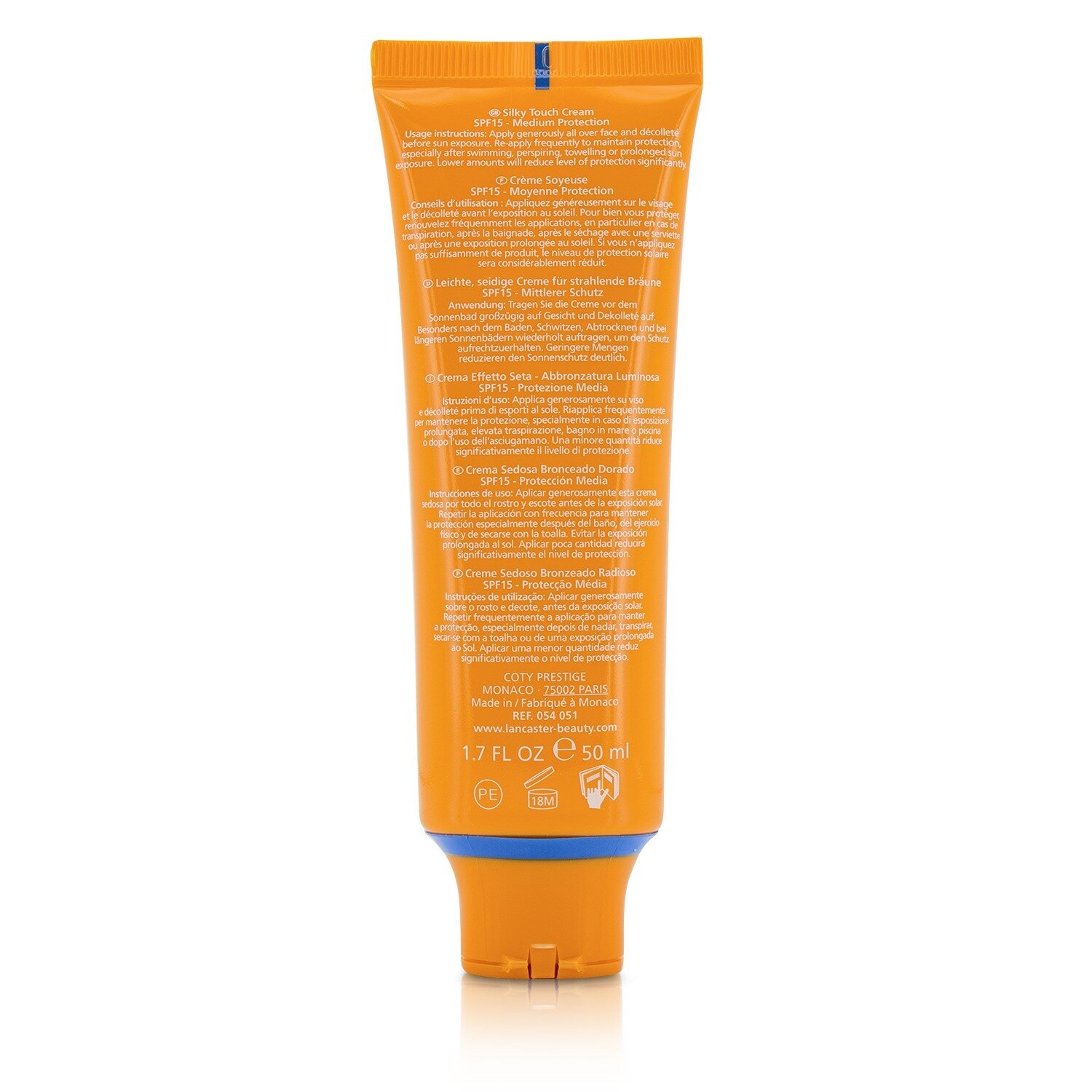 Lancaster קרם שיזוף משי קורן SPF 15 (הגנה בנונית) 50ml/1.7oz